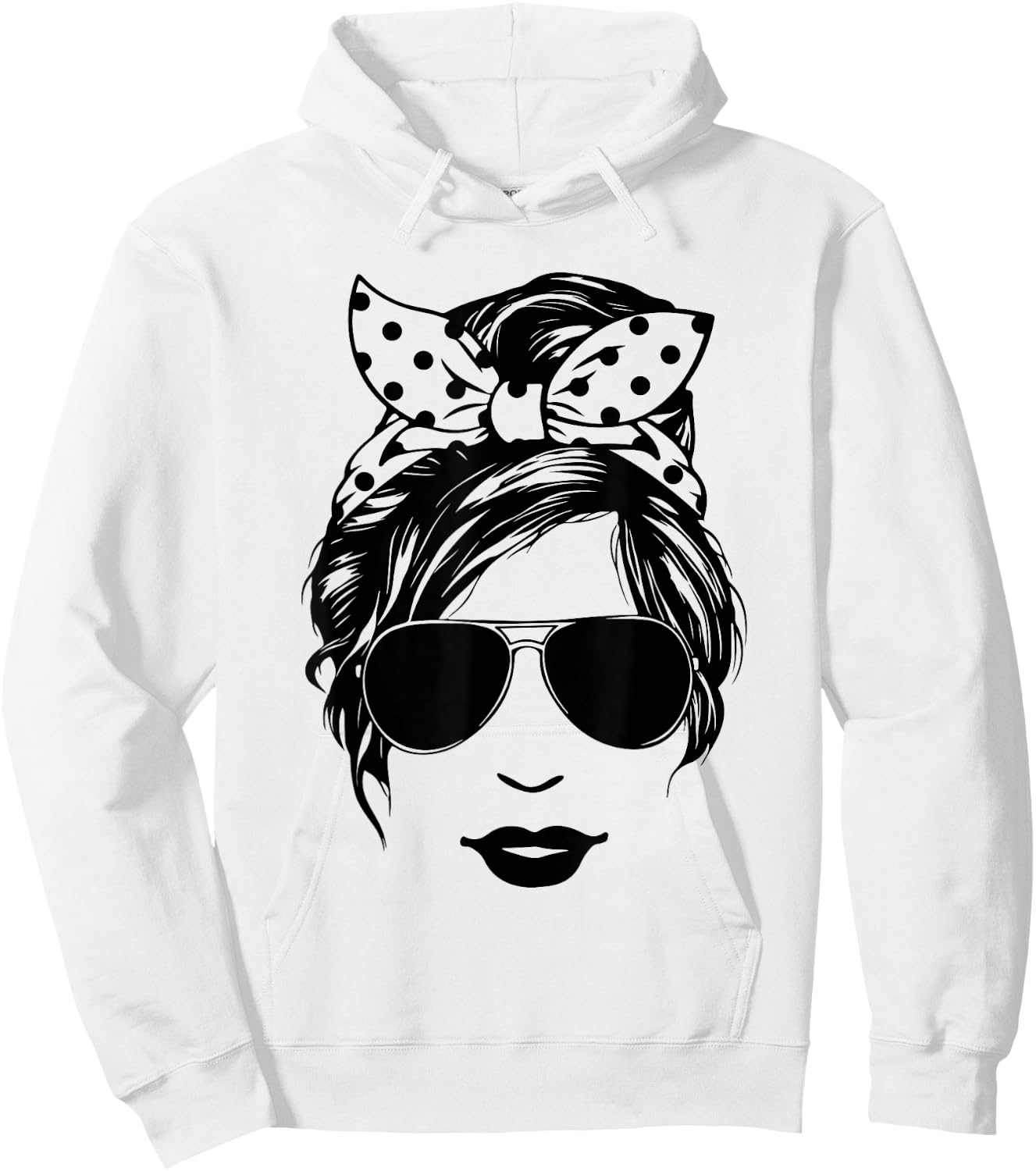 Rockabilly Men's Women's Pin Up Girl 50s Rock and Roll , White Hoodie - Hoodie | White