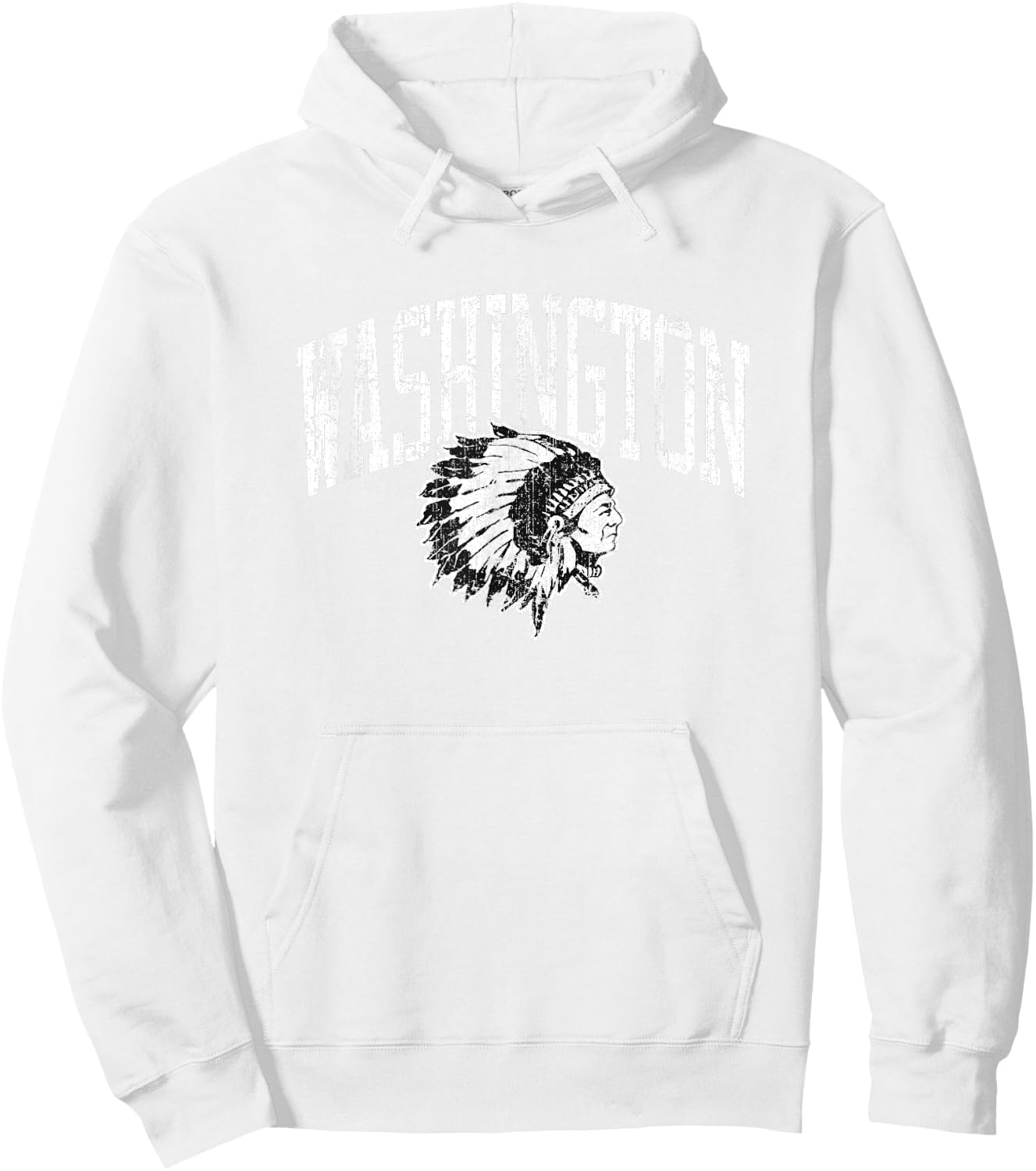 Washington Warriors Town Pride Hoodie - Hoodie | White