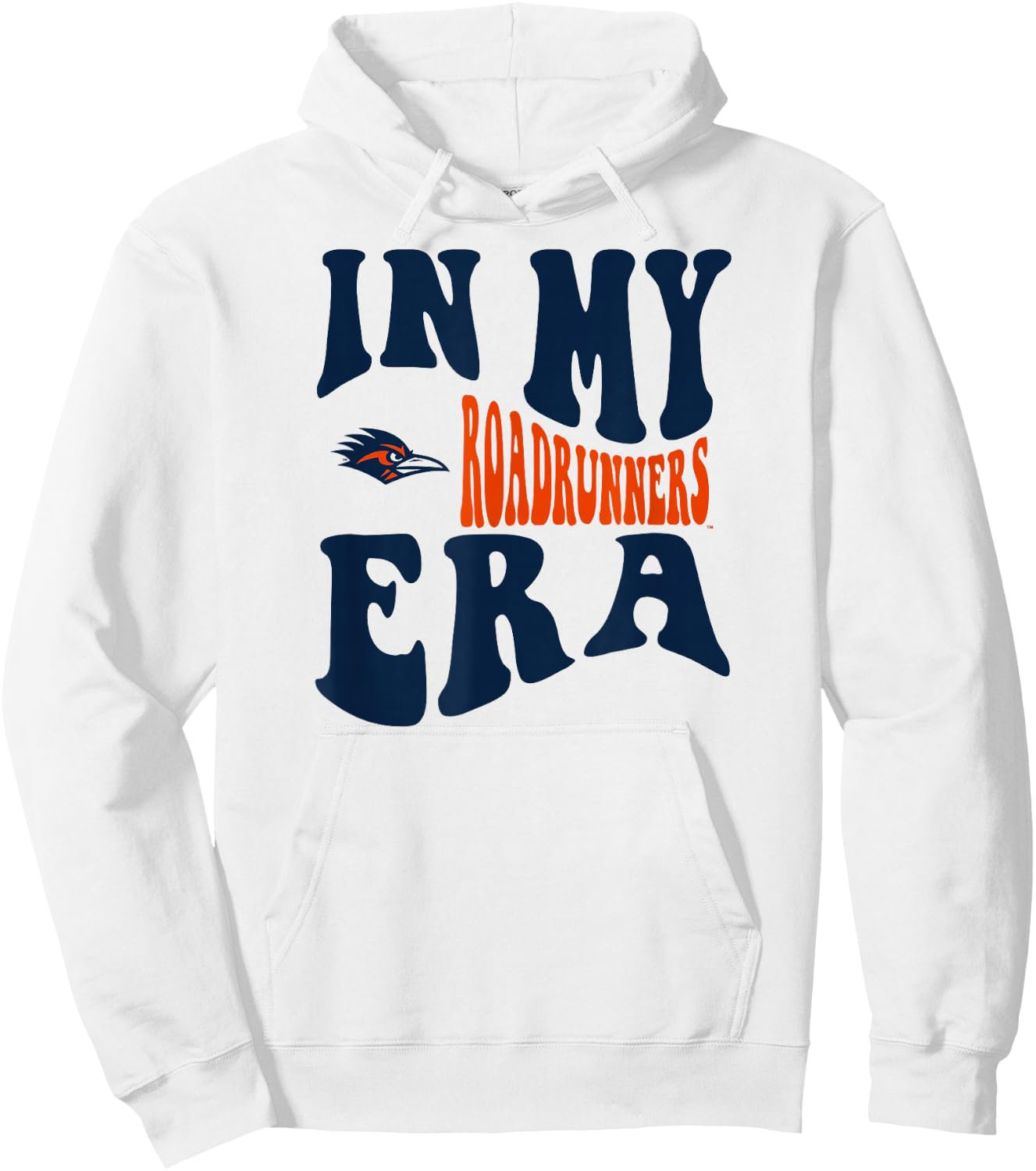 Texas San Antonio Roadrunners Era White Officially Licensed Hoodie - Hoodie | White