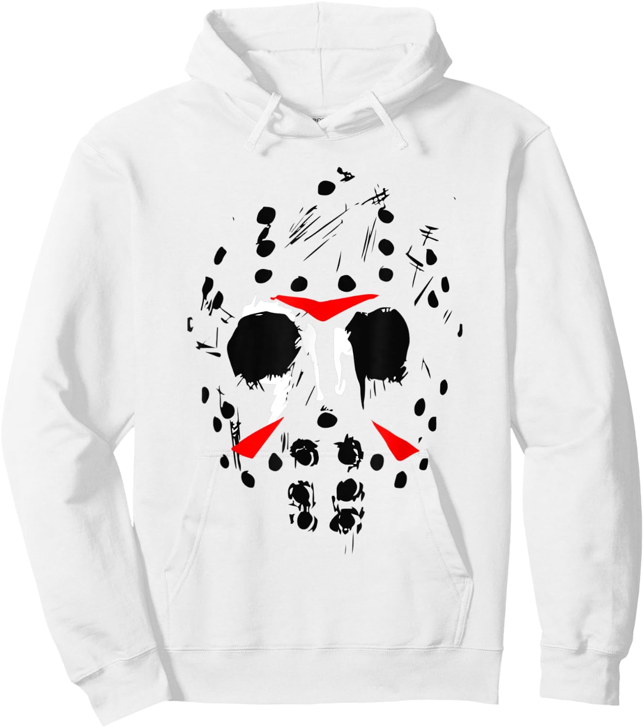 Jason Hockey Mask Halloween Shirt Friday 13TH Hoodie - Hoodie | White