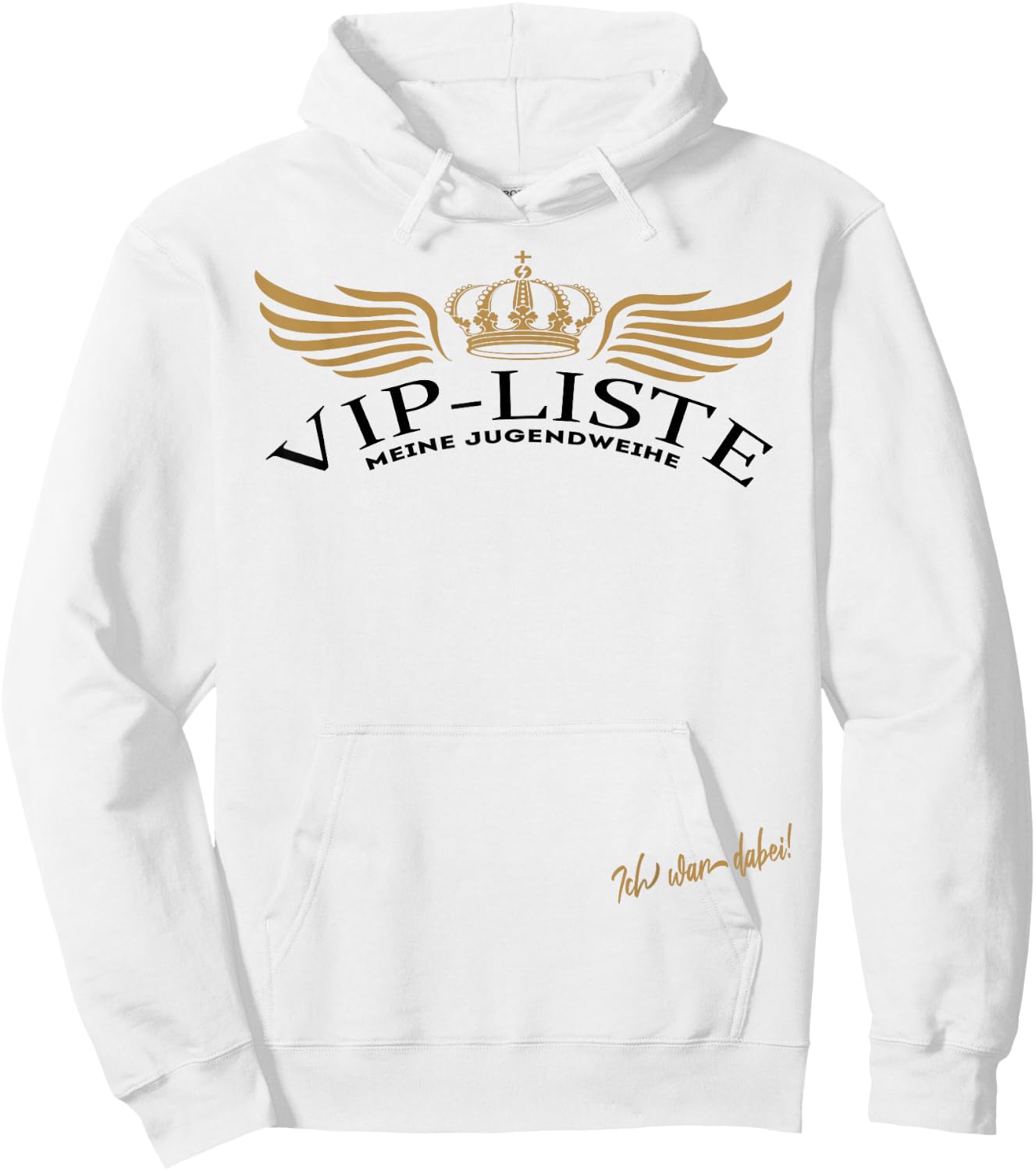 Jugendweihe 2026 Gästebuch Mädchen Jungen Hoodie - Hoodie | White