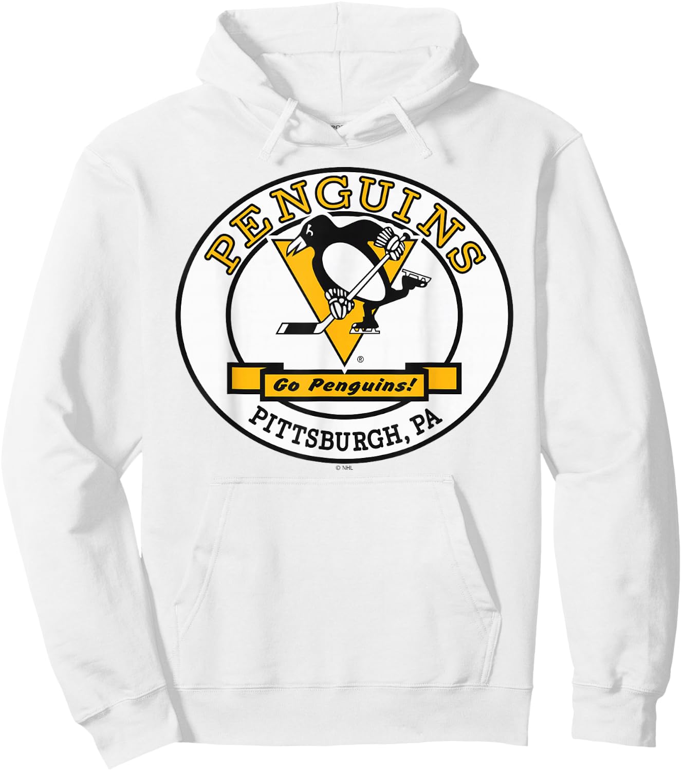 Pittsburgh Penguins Go Gray Officially Licensed Hoodie - Hoodie | White