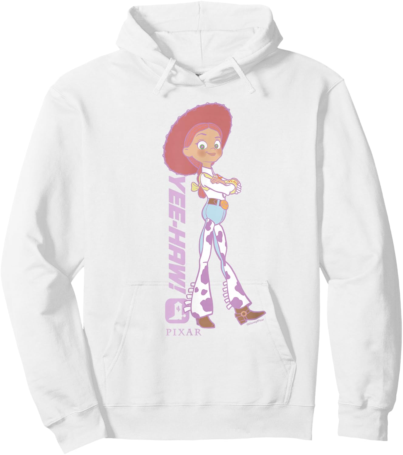 Disney Pixar Toy Story 5 Jessie Yee-Haw Big Character Hoodie - Hoodie | White