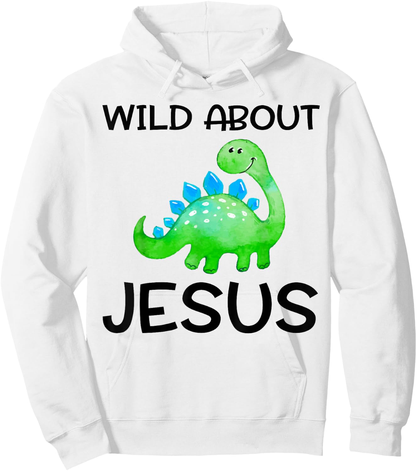 Wild About Jesus Shirt VBS Sunday School Teacher Pastor Dino Hoodie - Hoodie | White