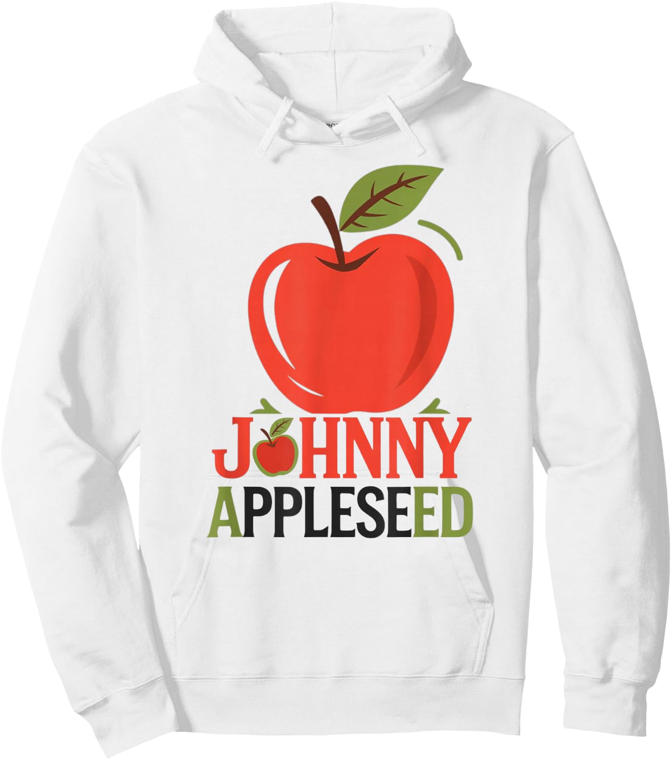 Johnny Appleseed Apple Day Sept 26 Orchard Nursery Kids Hoodie - Hoodie | White