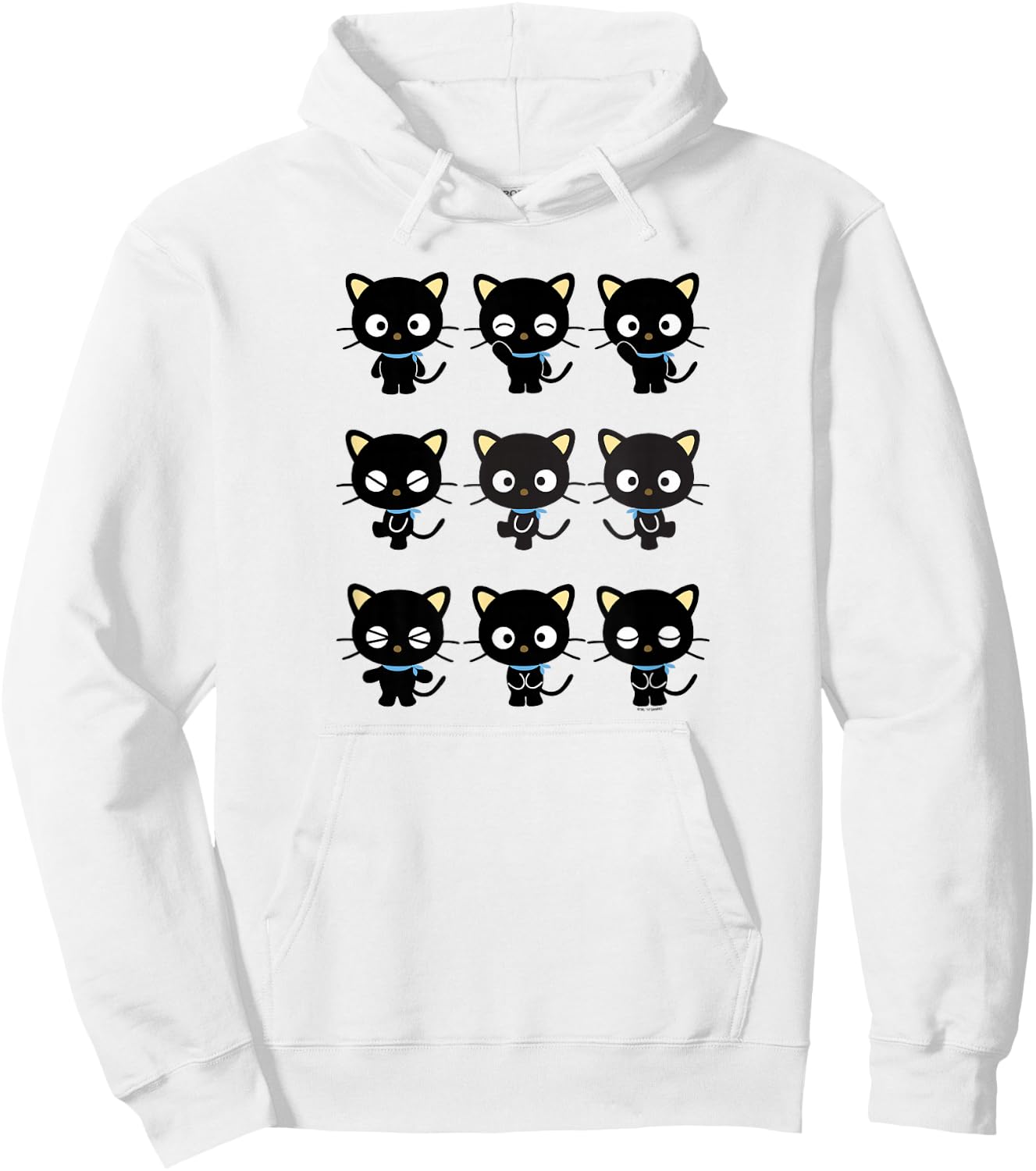 Chococat Many Expressions Hoodie - Hoodie | White
