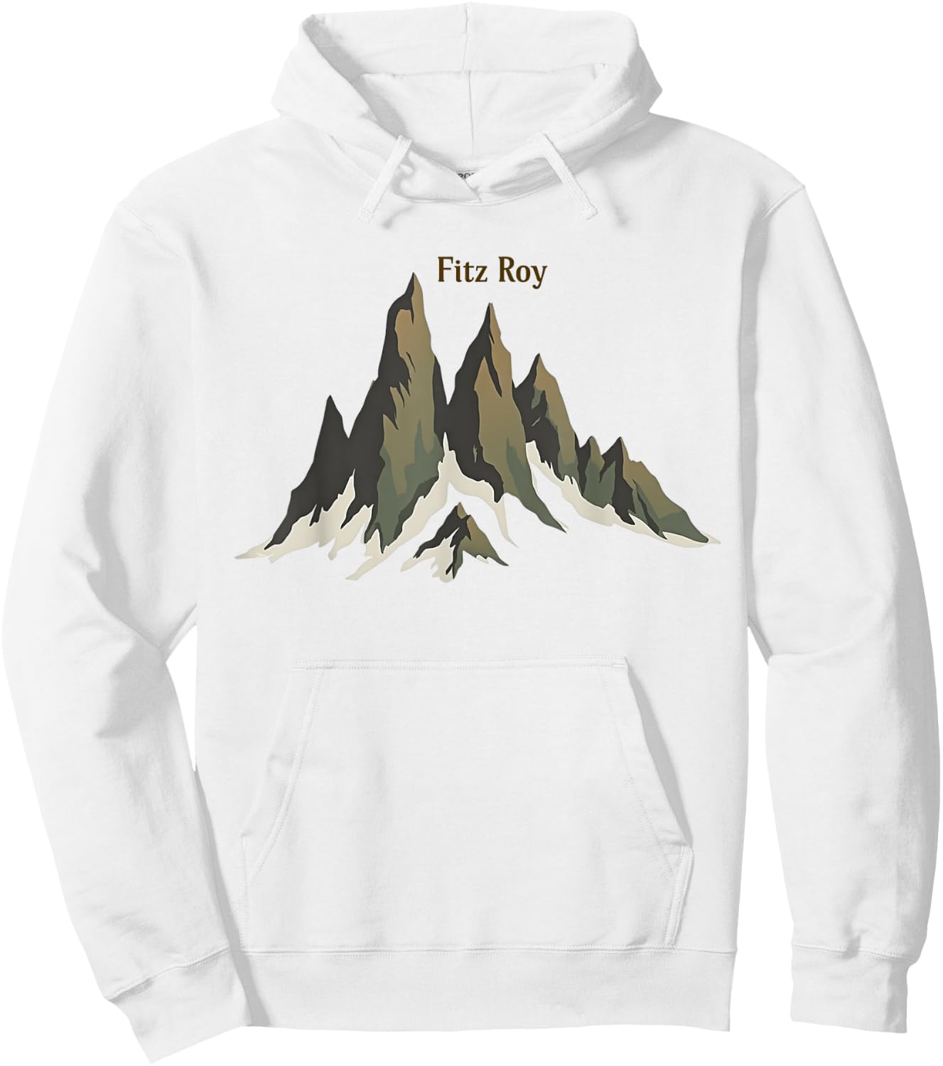 Mt. Fitz Roy Hoodie - Hoodie | White