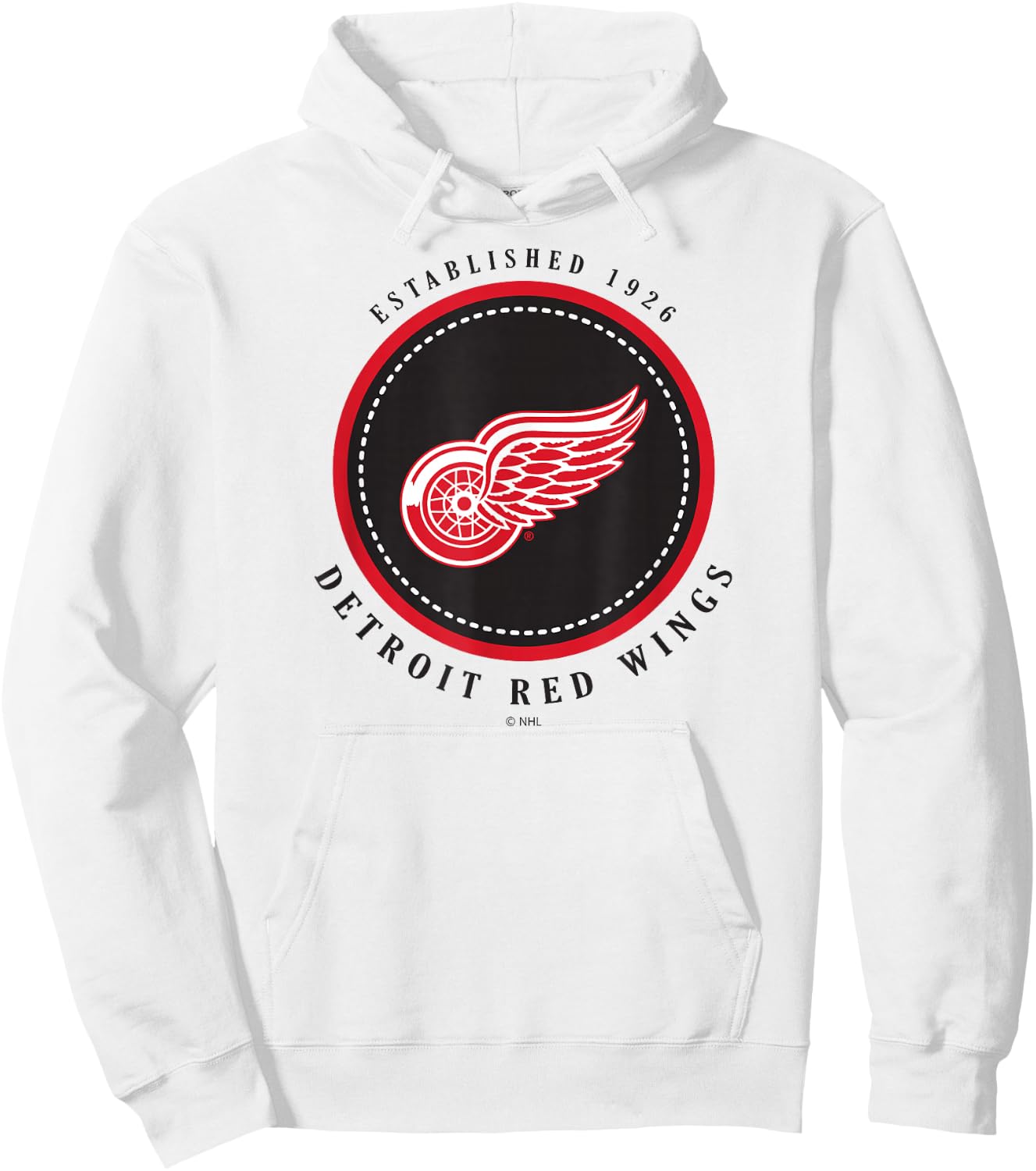 Detroit Red Wings Est 1926 Gray Officially Licensed Hoodie - Hoodie | White