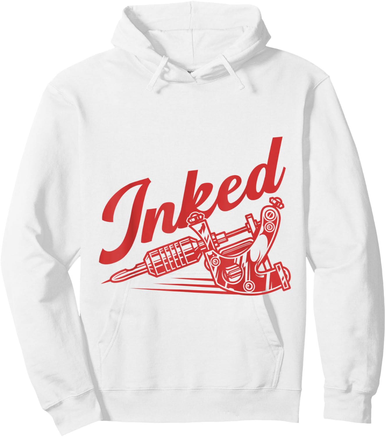 Inked Tattoos Spruch Geschenk Tattoowiererin Tattoowierer Ge Hoodie - Hoodie | White