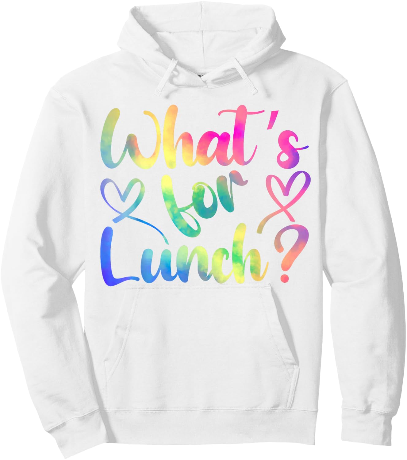 Lunch Lady Life What's For Lunch Cafeteria Crew Worker Women Hoodie - Hoodie | White