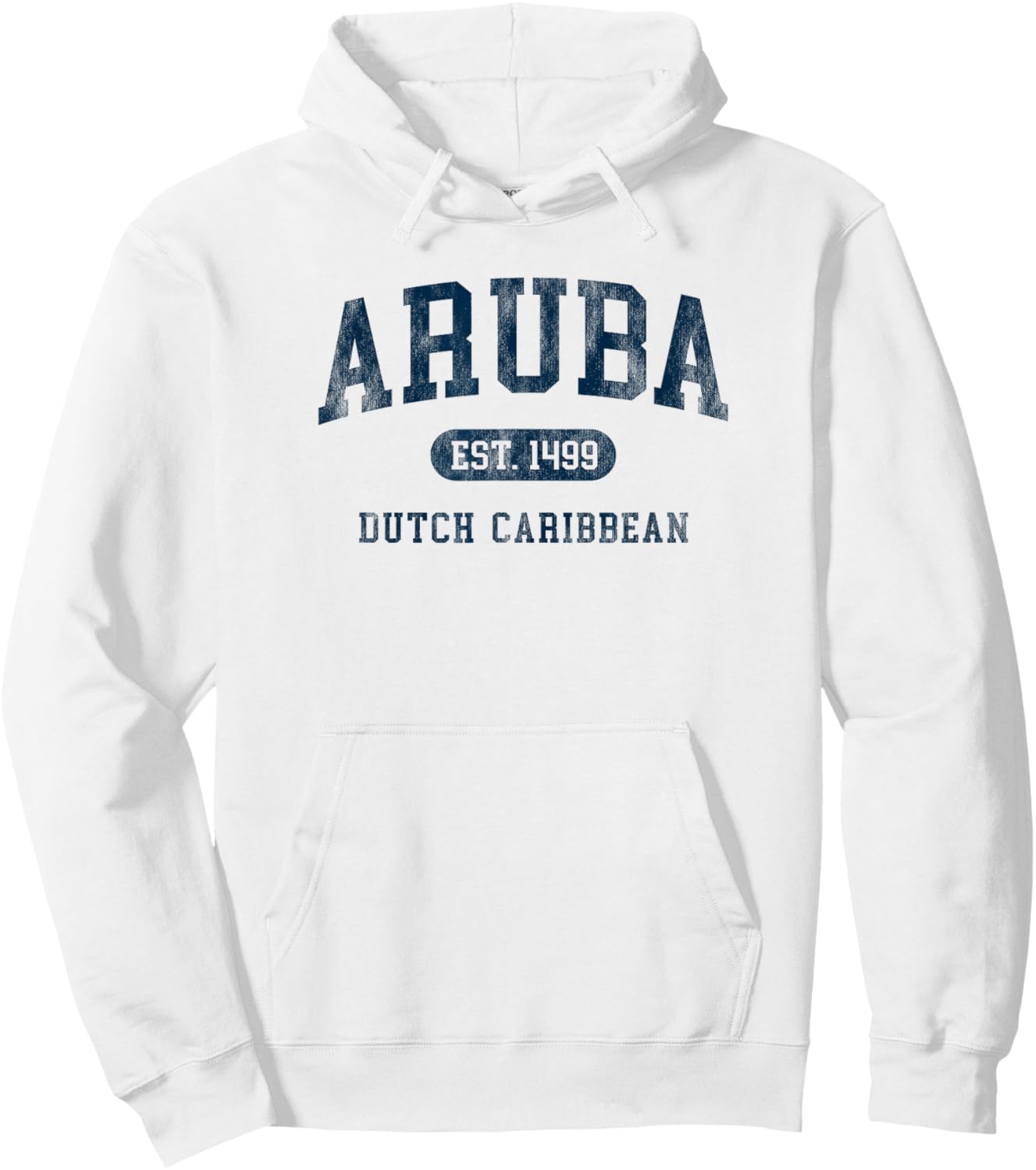 Aruba East 1499 Remembrance Letter Hoodie - Hoodie | White