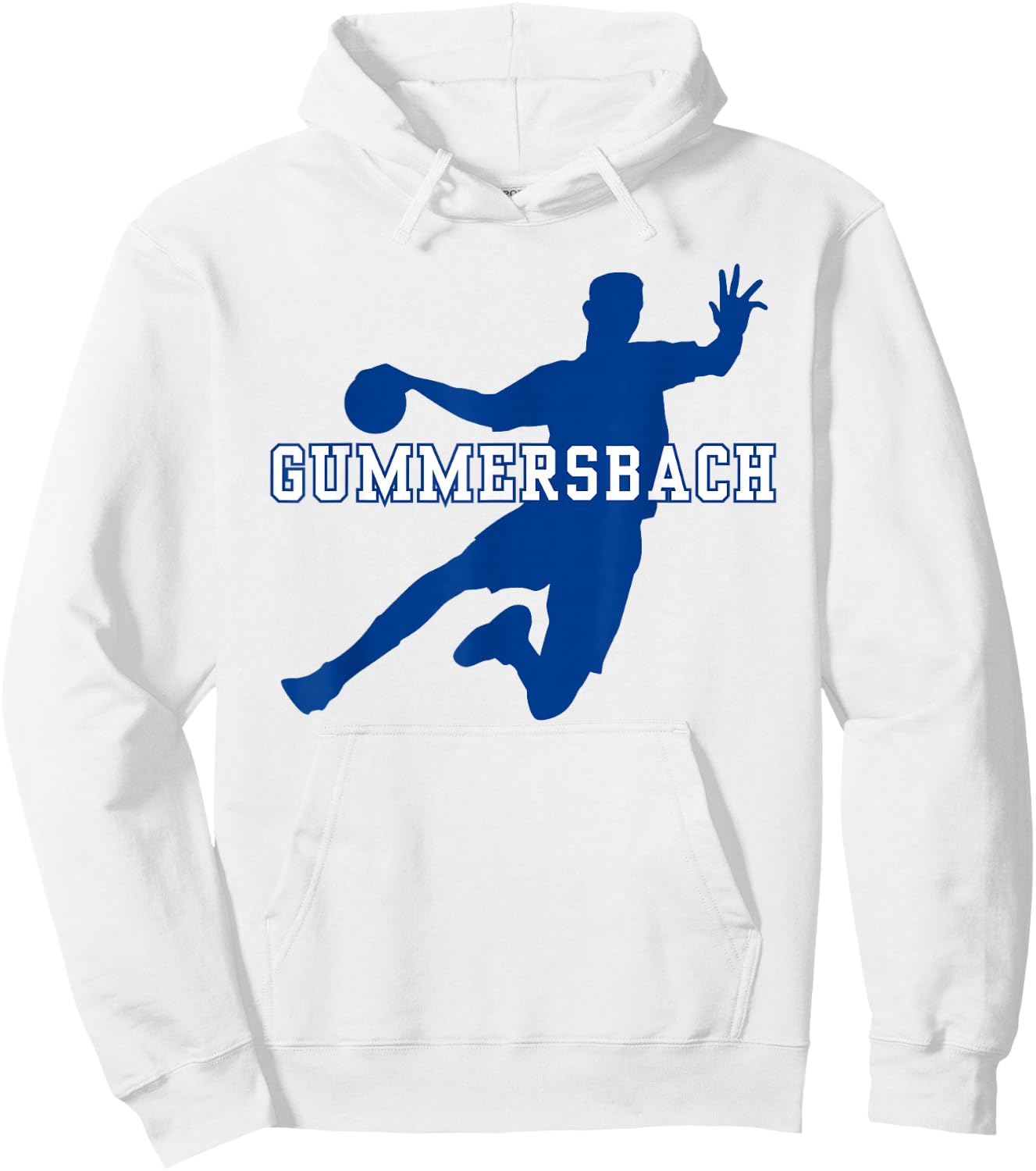 Gummersbach Handball Mannschaft Verein Fan NRW blau weiss Hoodie - Hoodie | White