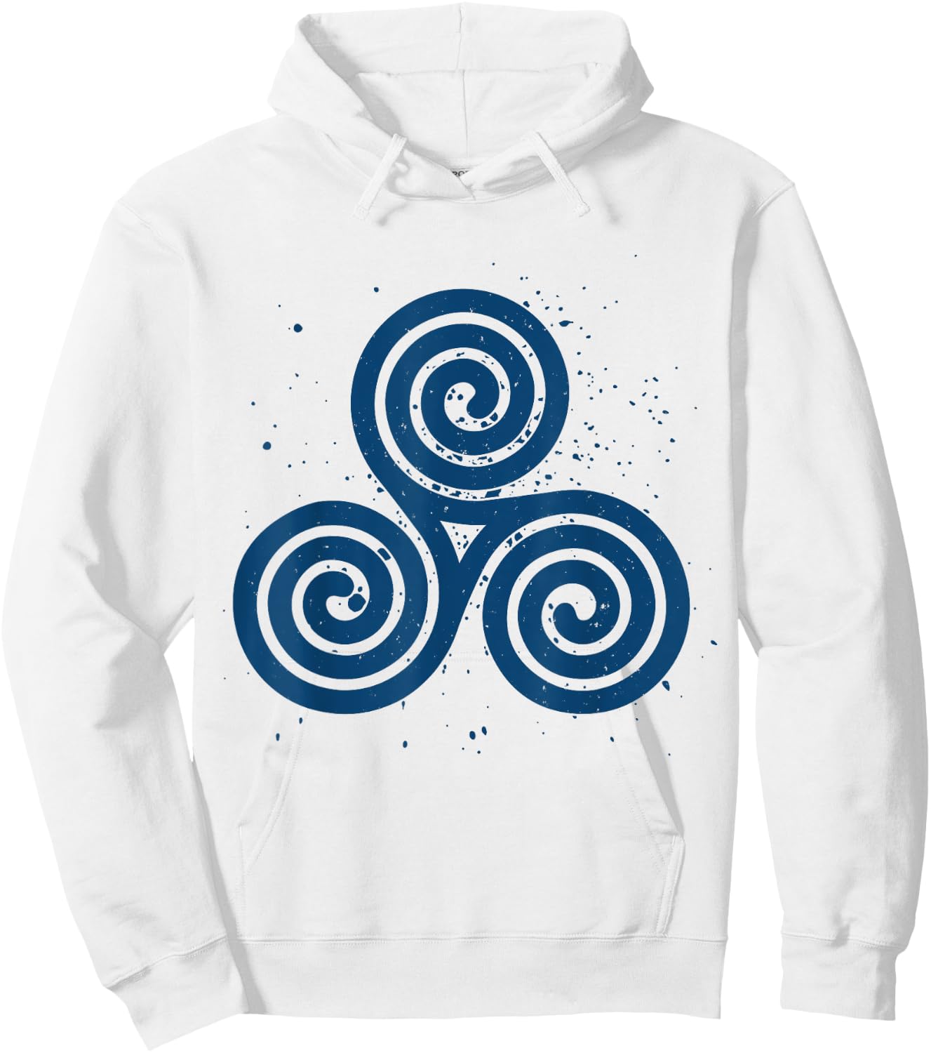 Celtic Knot Triskele Hoodie - Hoodie | White