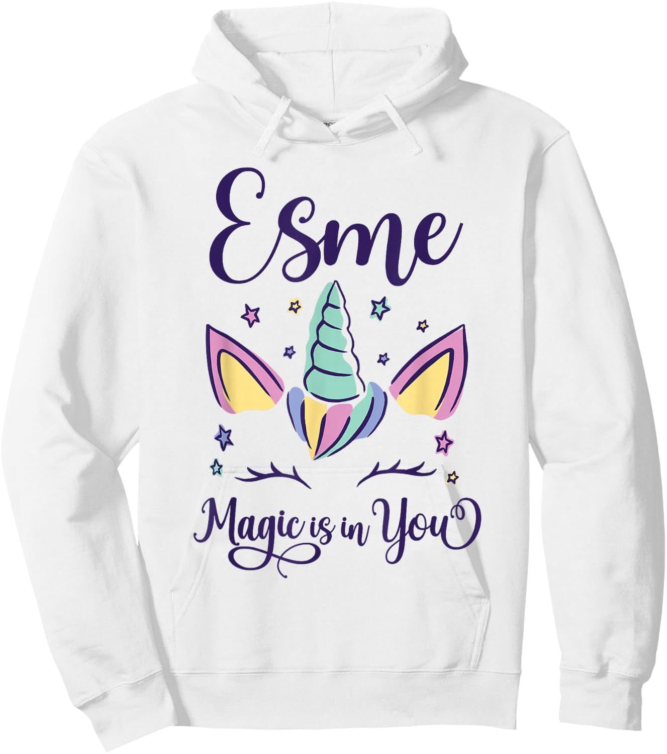 First Name Esme Personalized I Love Esme Hoodie - Hoodie | White