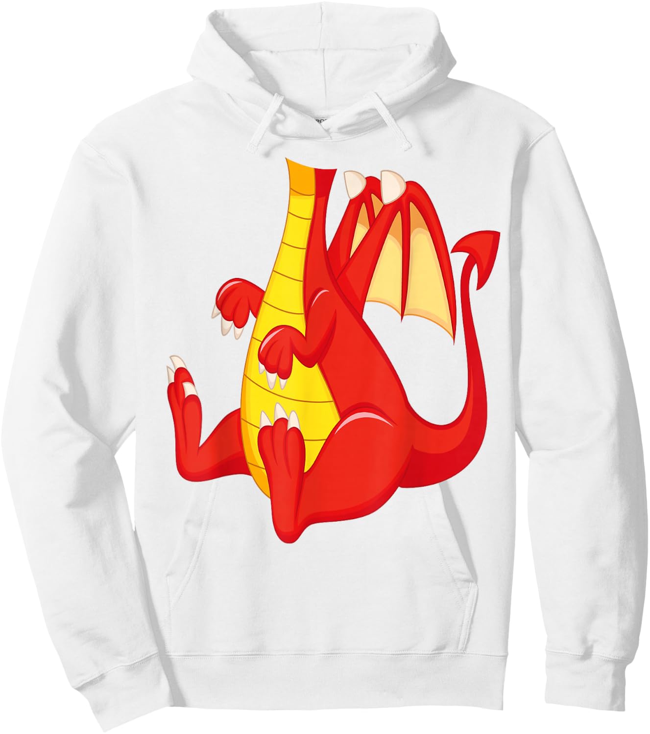 Dragon Shirt Adult Men Women Kids Red Dragon Costume Hoodie - Hoodie | White