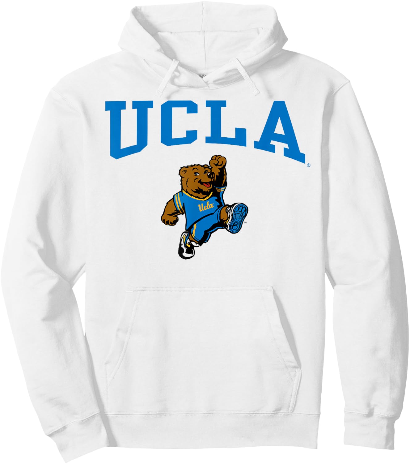 UCLA Bruins Mascot White Officially Licensed Hoodie - Hoodie | White