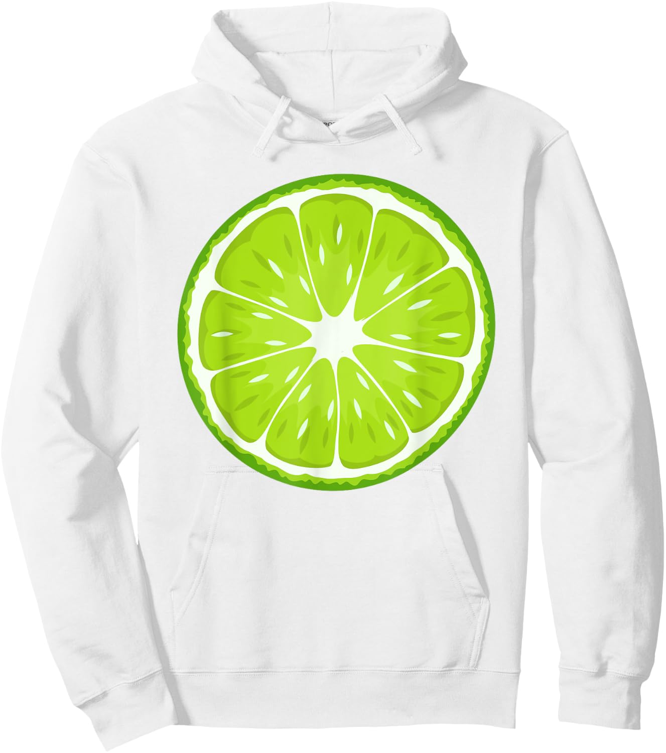 Lime Costume Fruit Halloween Lime Costume Shirt Hoodie - Hoodie | White