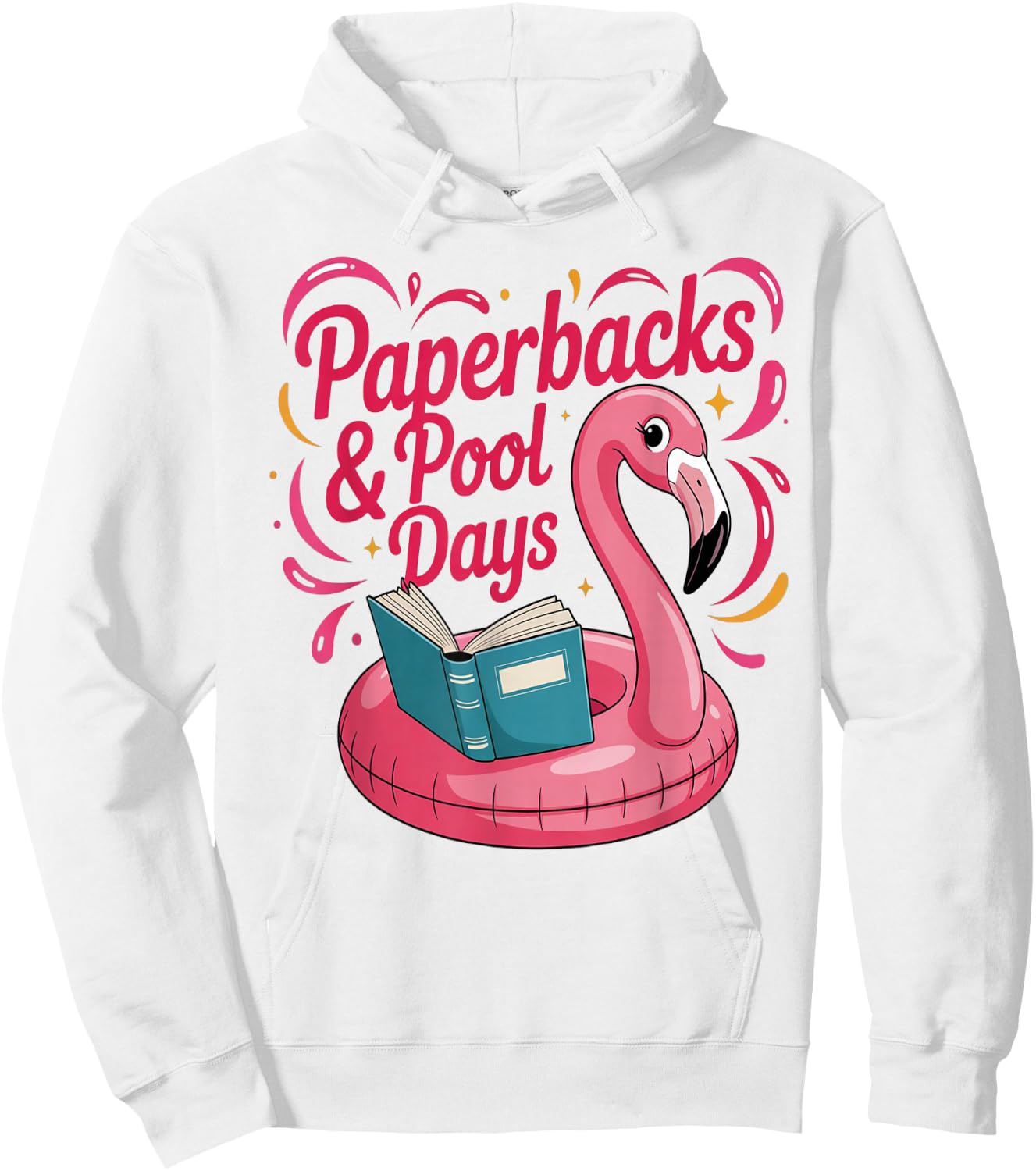 Paperbacks Pool Days Hoodie - Hoodie | White