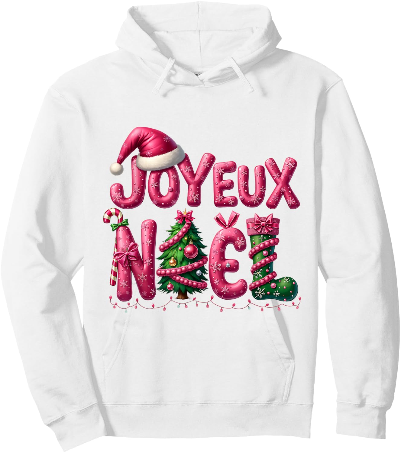 Merry Christmas: A Perfect Design for the Festive Season Hoodie - Hoodie | White
