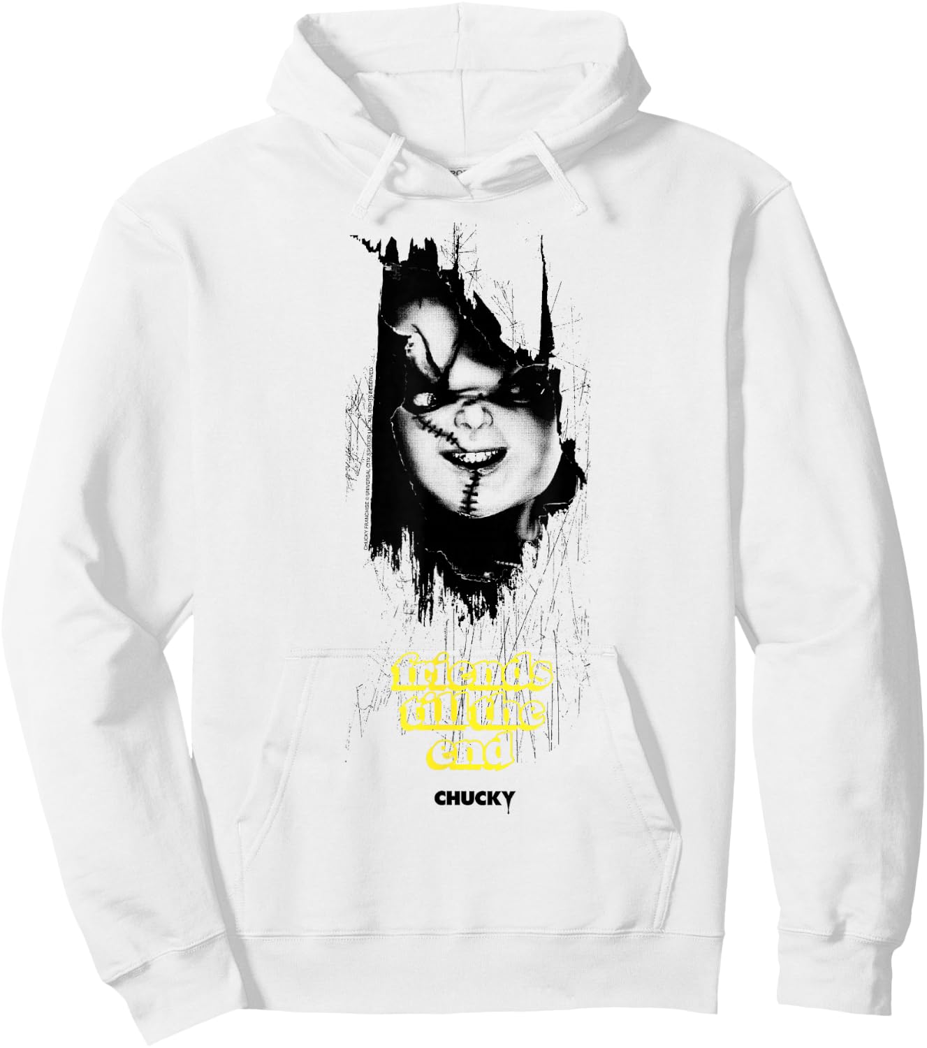 Chucky Friends Till The End Hoodie - Hoodie | White