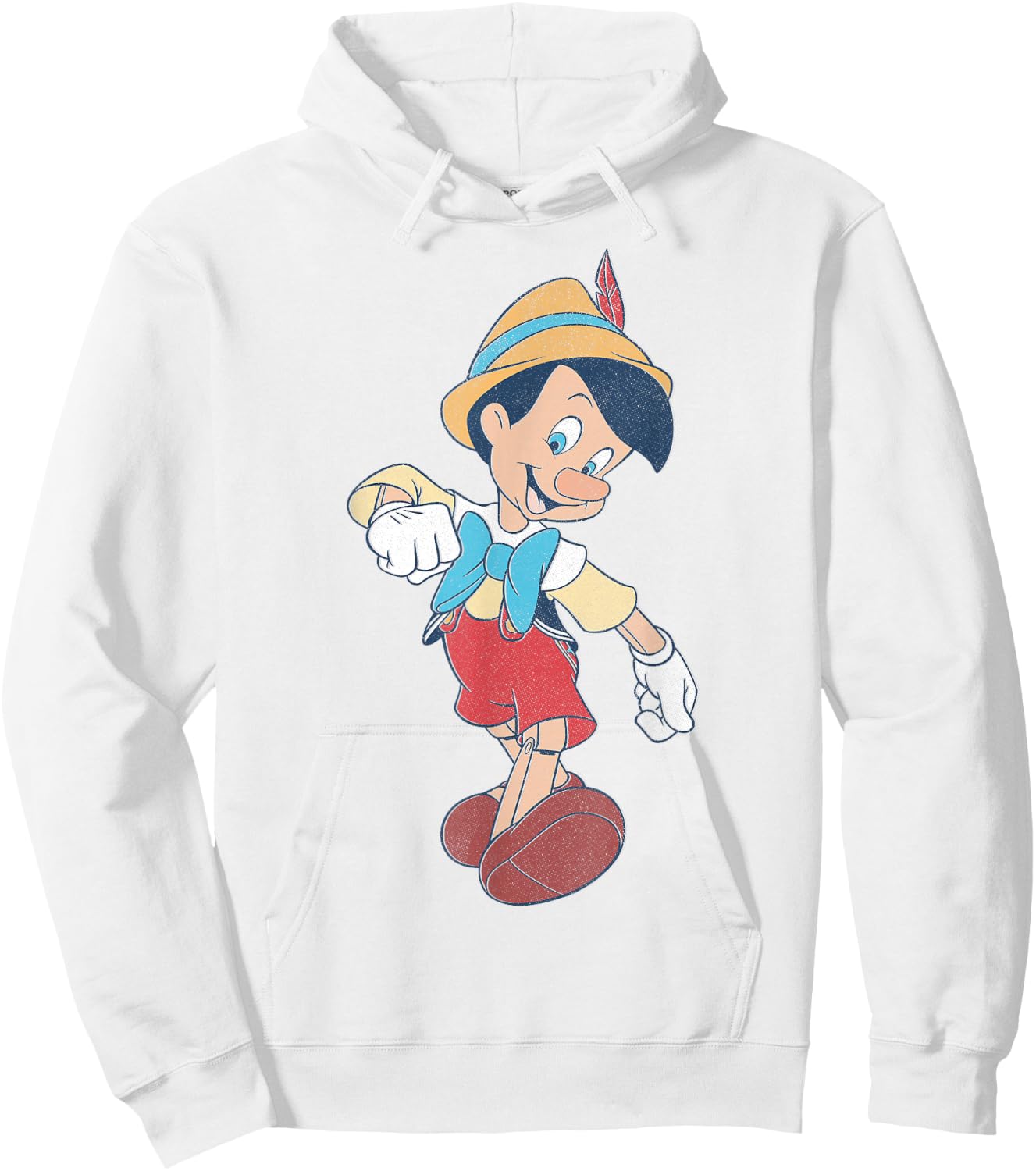 Disney Pinocchio Vintage Portrait Small Hoodie - Hoodie | White