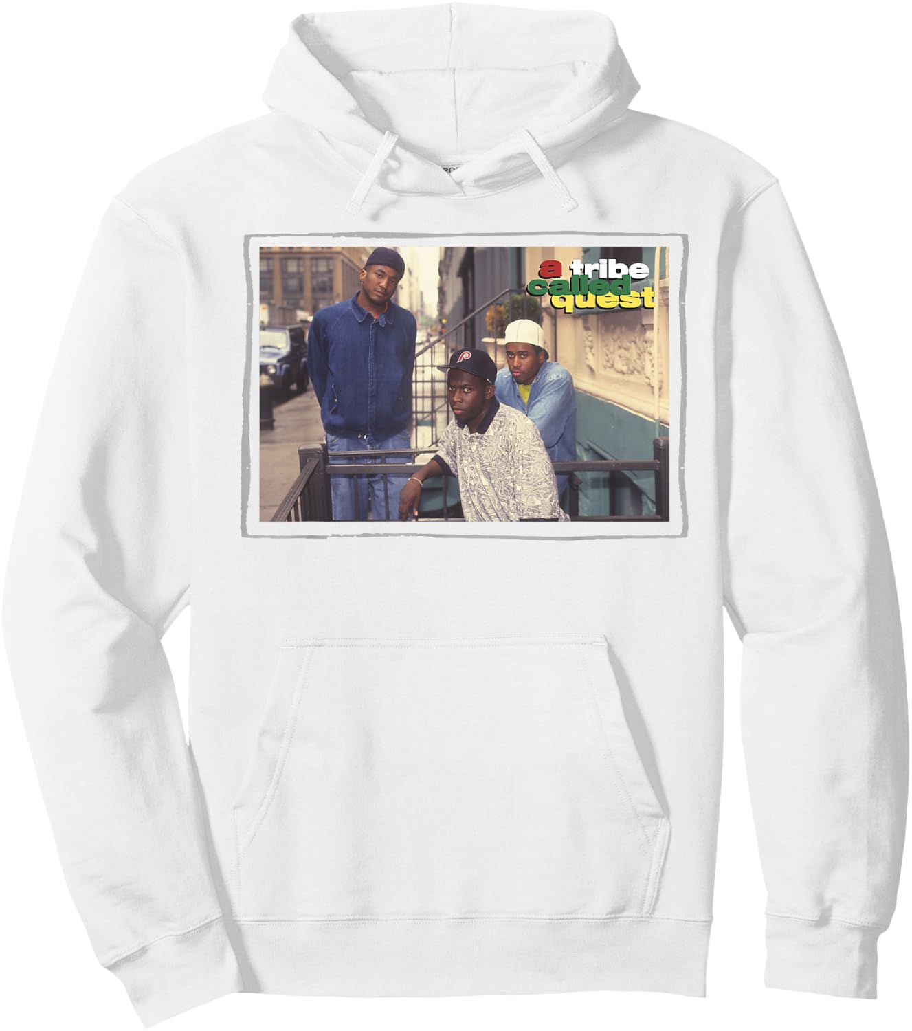 A Tribe Called Quest Digital Photo Hoodie - Hoodie | White