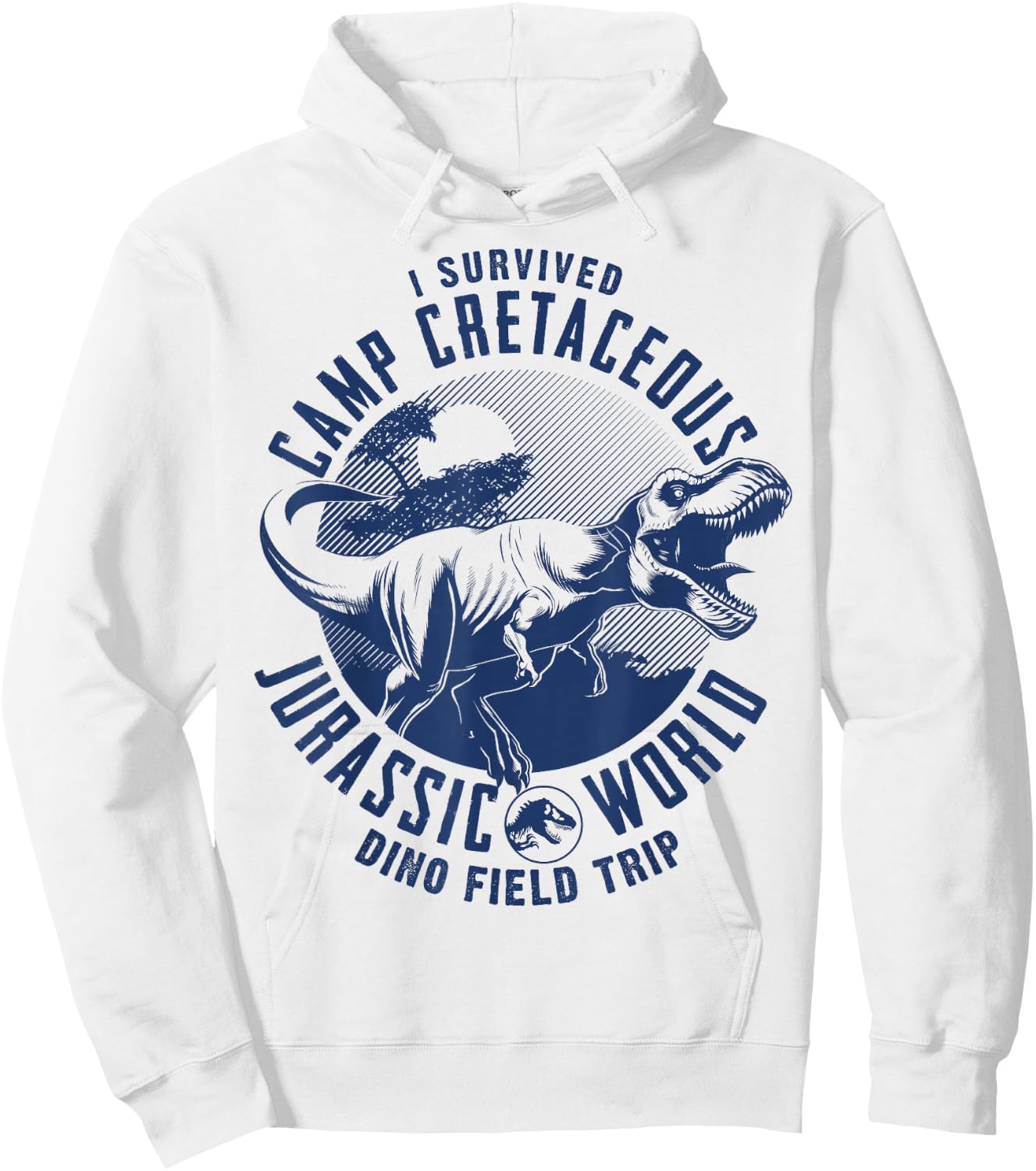 Jurassic World: Camp Cretaceous I Survived Dino Field Trip Hoodie - Hoodie | White