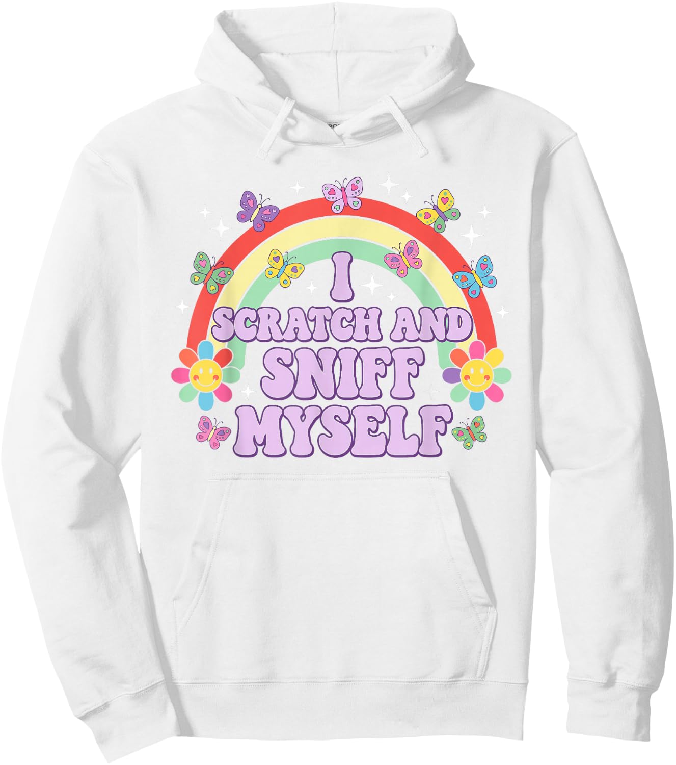 T-Shirt Hoodie - Hoodie | White