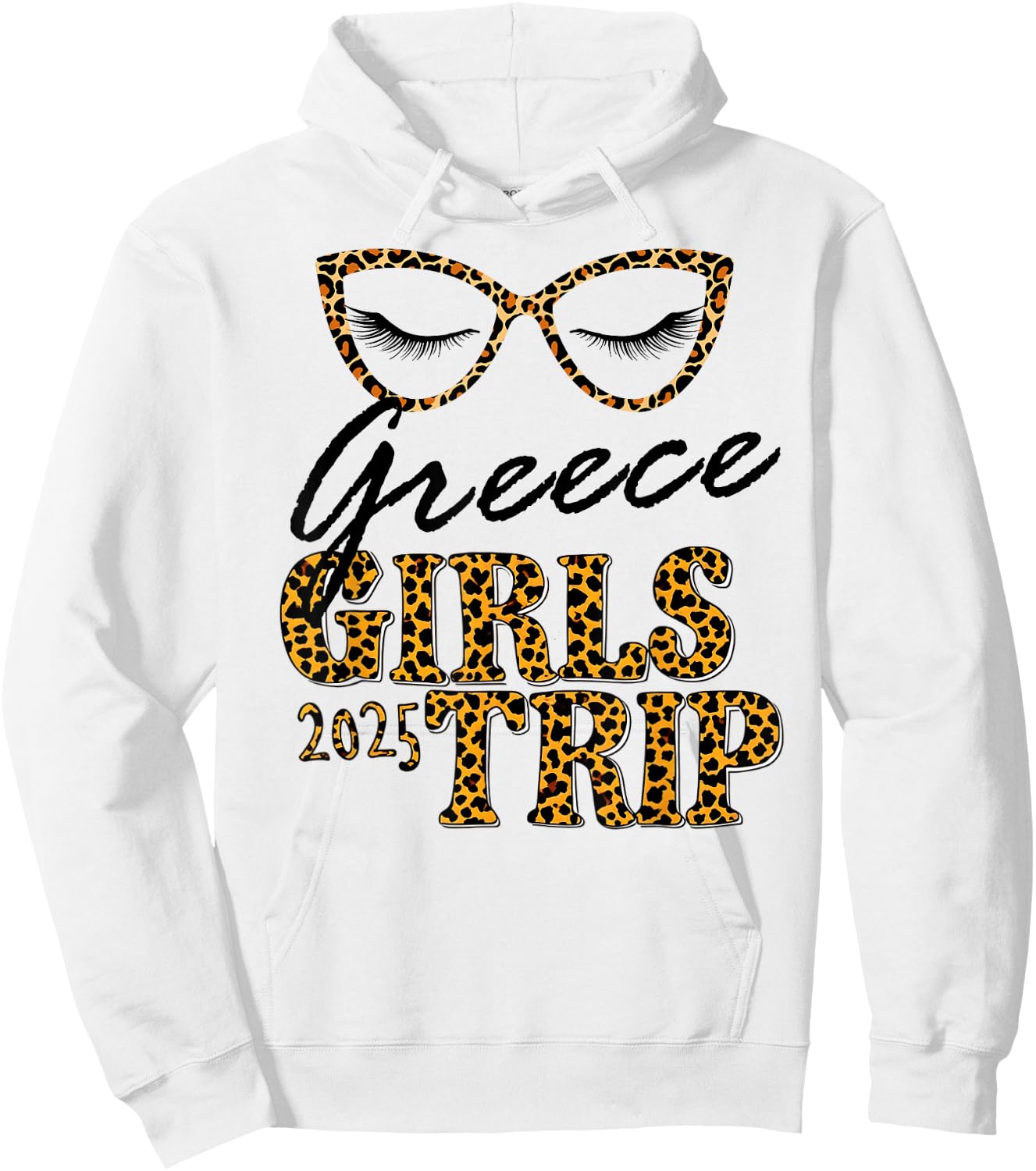 Girls Trip Greece 2025 Shirt Vacation Weekend Birthday Squad Hoodie - Hoodie | White