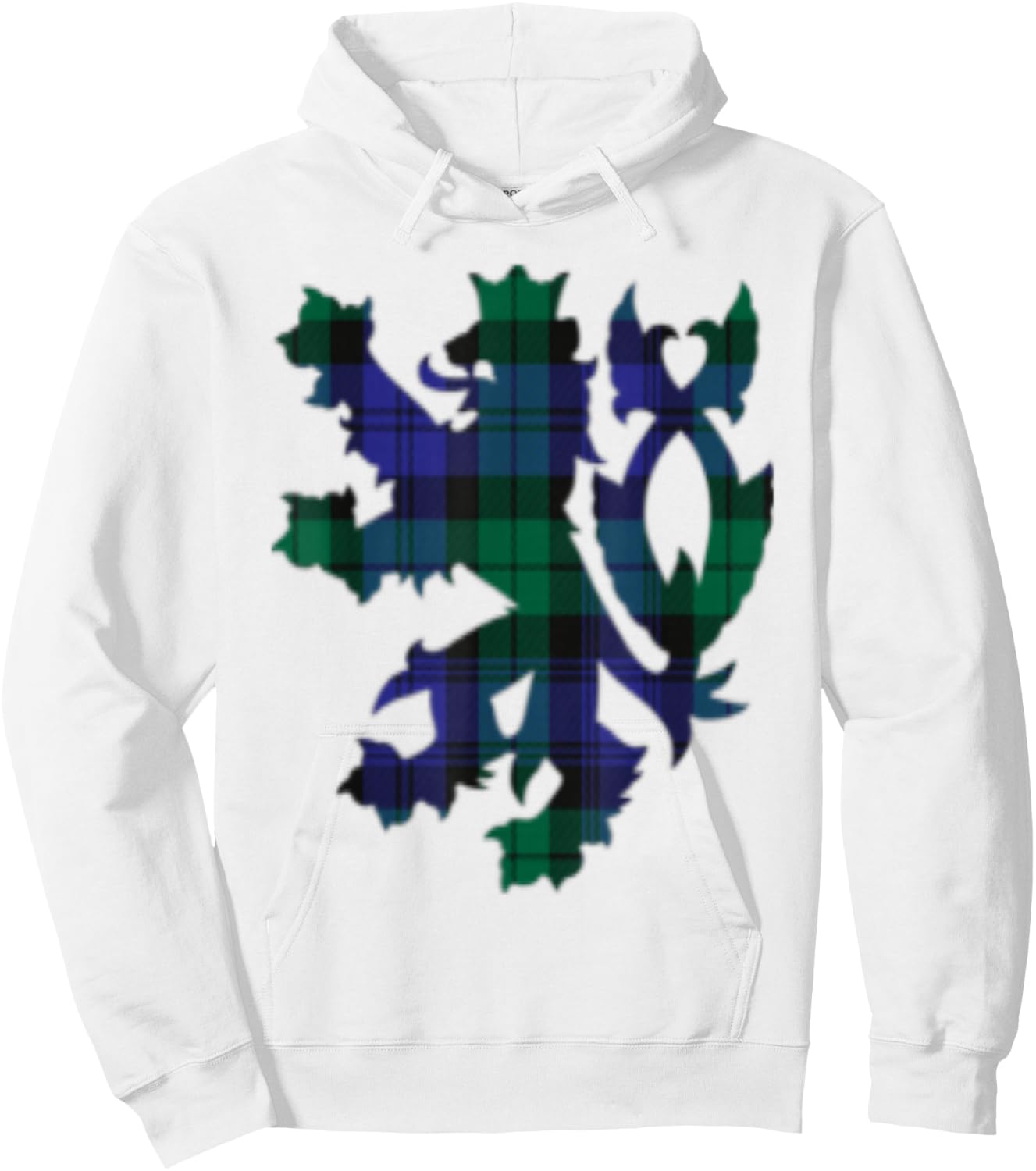 Clan Blackwatch Tartan Scottish Family Name Scotland Pride Hoodie - Hoodie | White