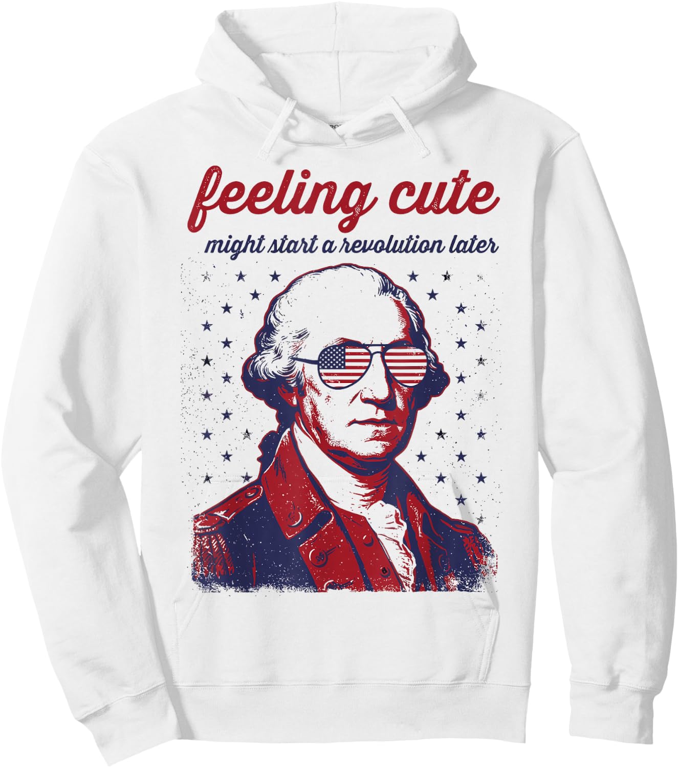 4th July Hoodie - Hoodie | White
