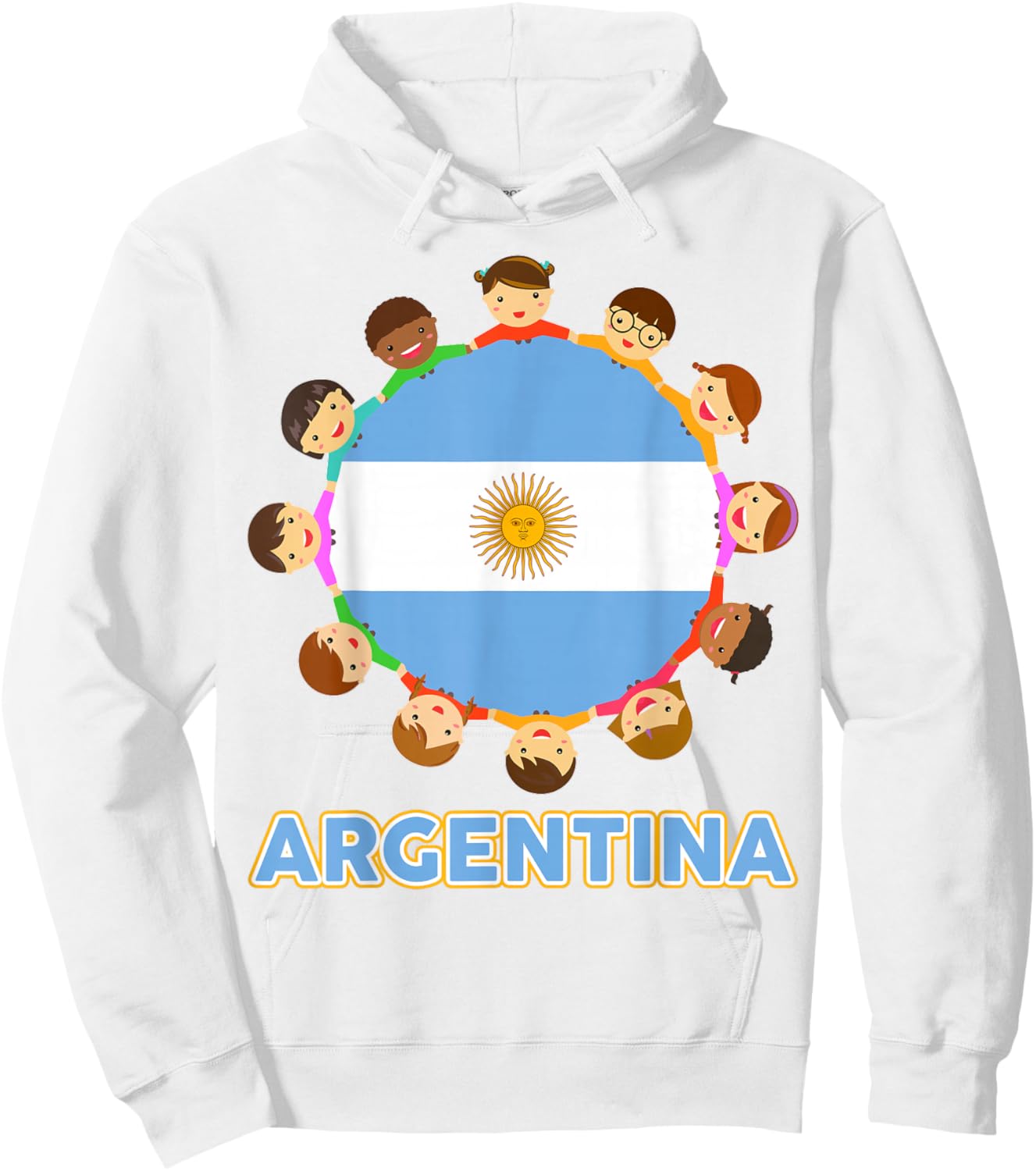 Toddler Argentina-Shirt Flag Argentinian Kids Boys Men Women Hoodie - Hoodie | White