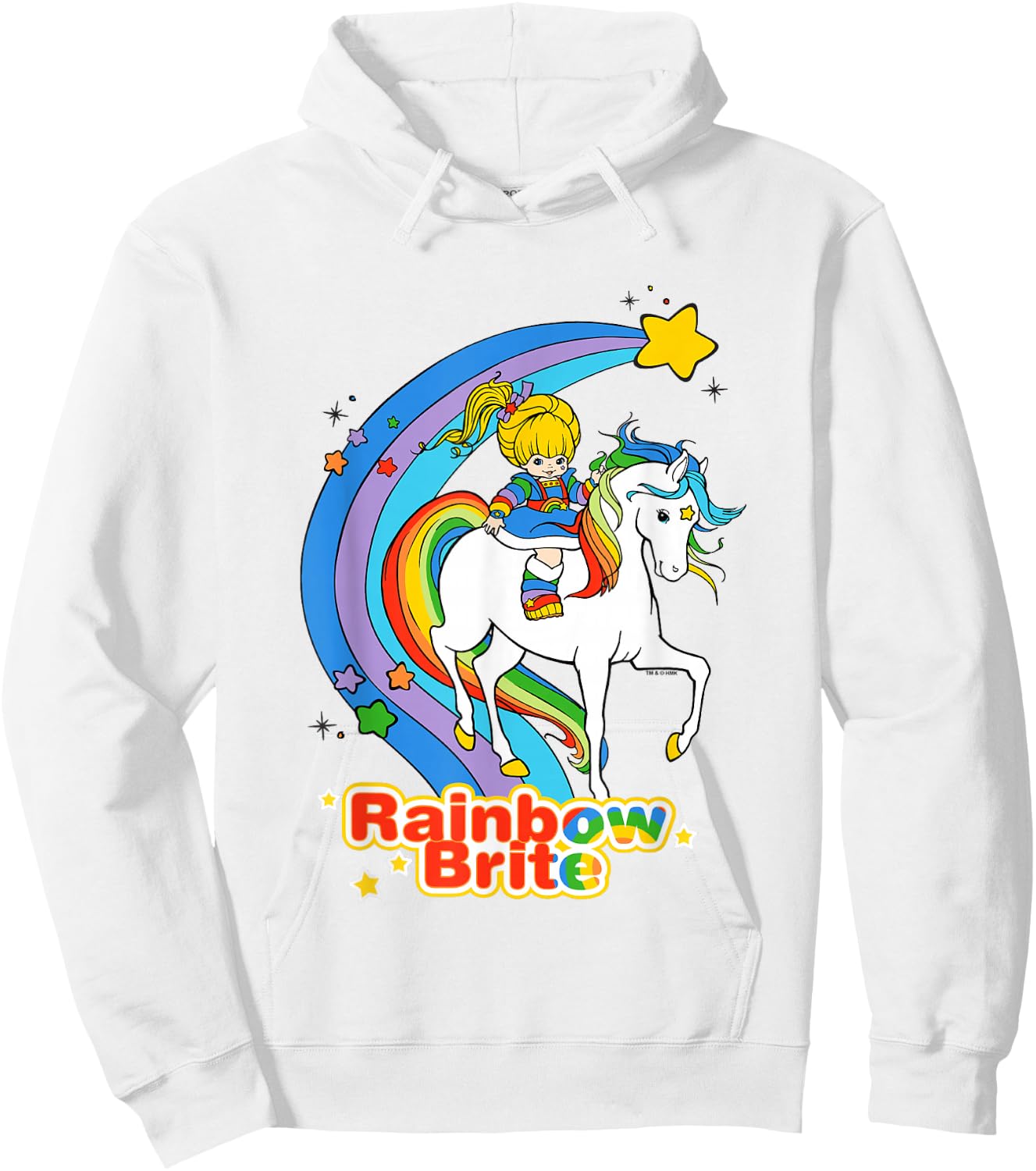 Rainbow Brite & Starlite Best Friends Forever Hoodie - Hoodie | White