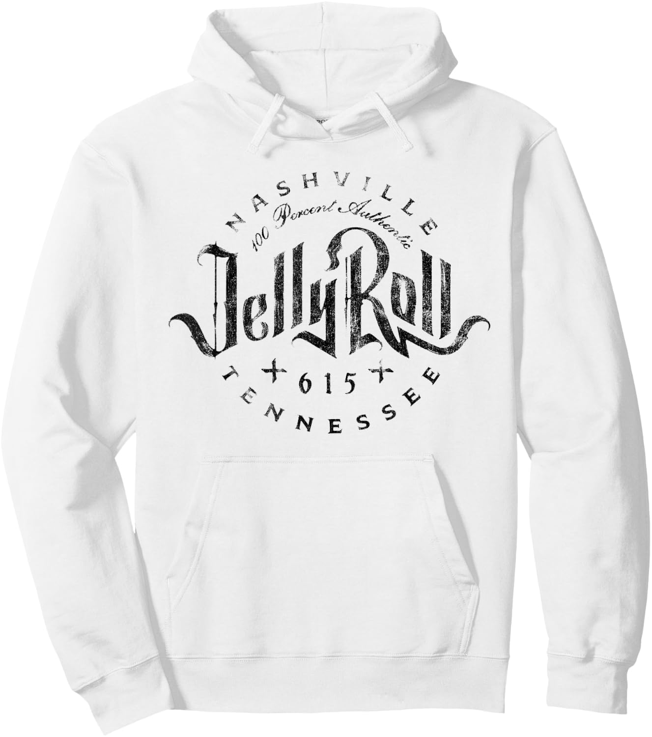 Jelly Roll - Nashville Hoodie - Hoodie | White