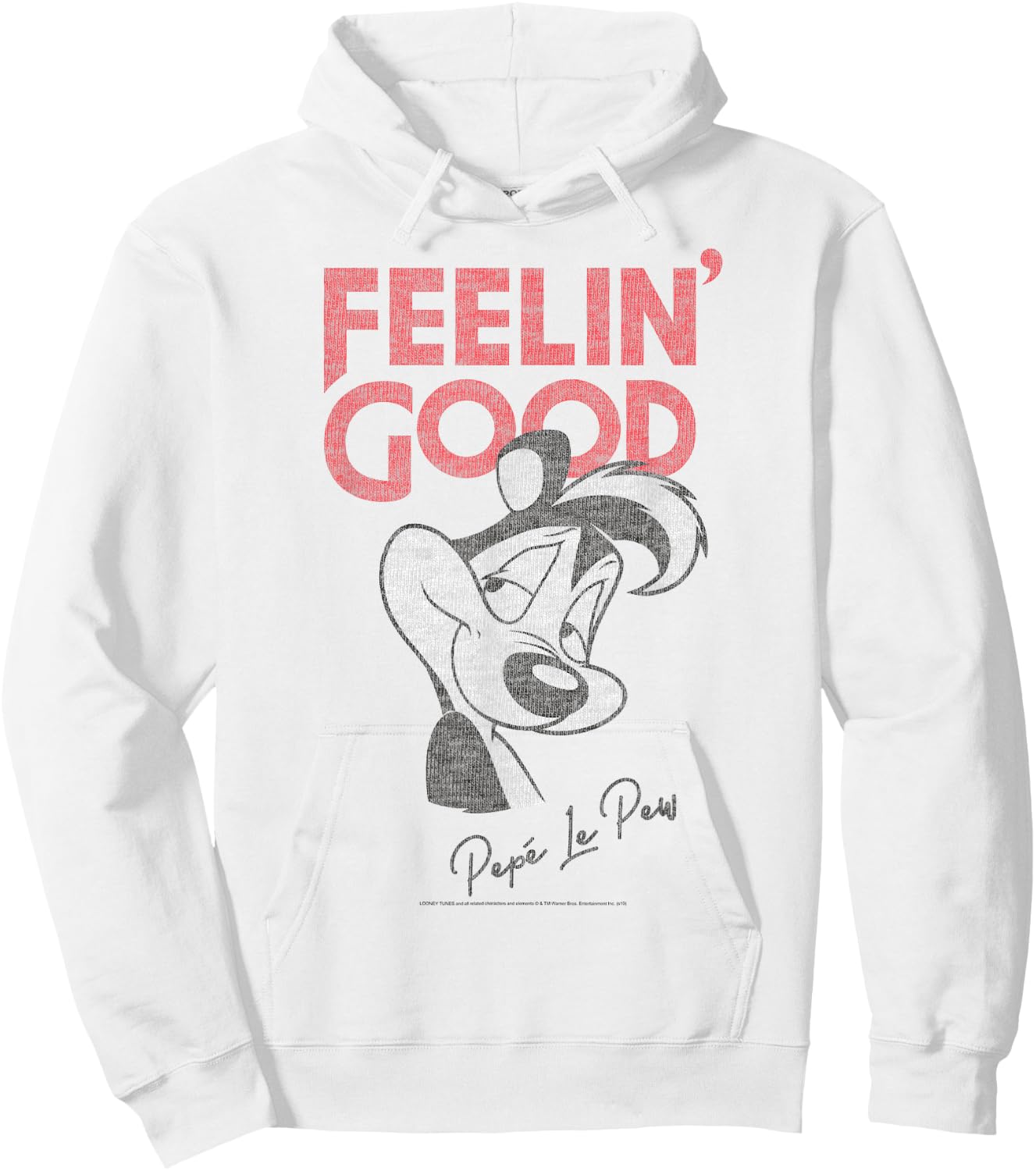 Looney Tunes Pepe Le Pew Feelin' Good Hoodie - Hoodie | White