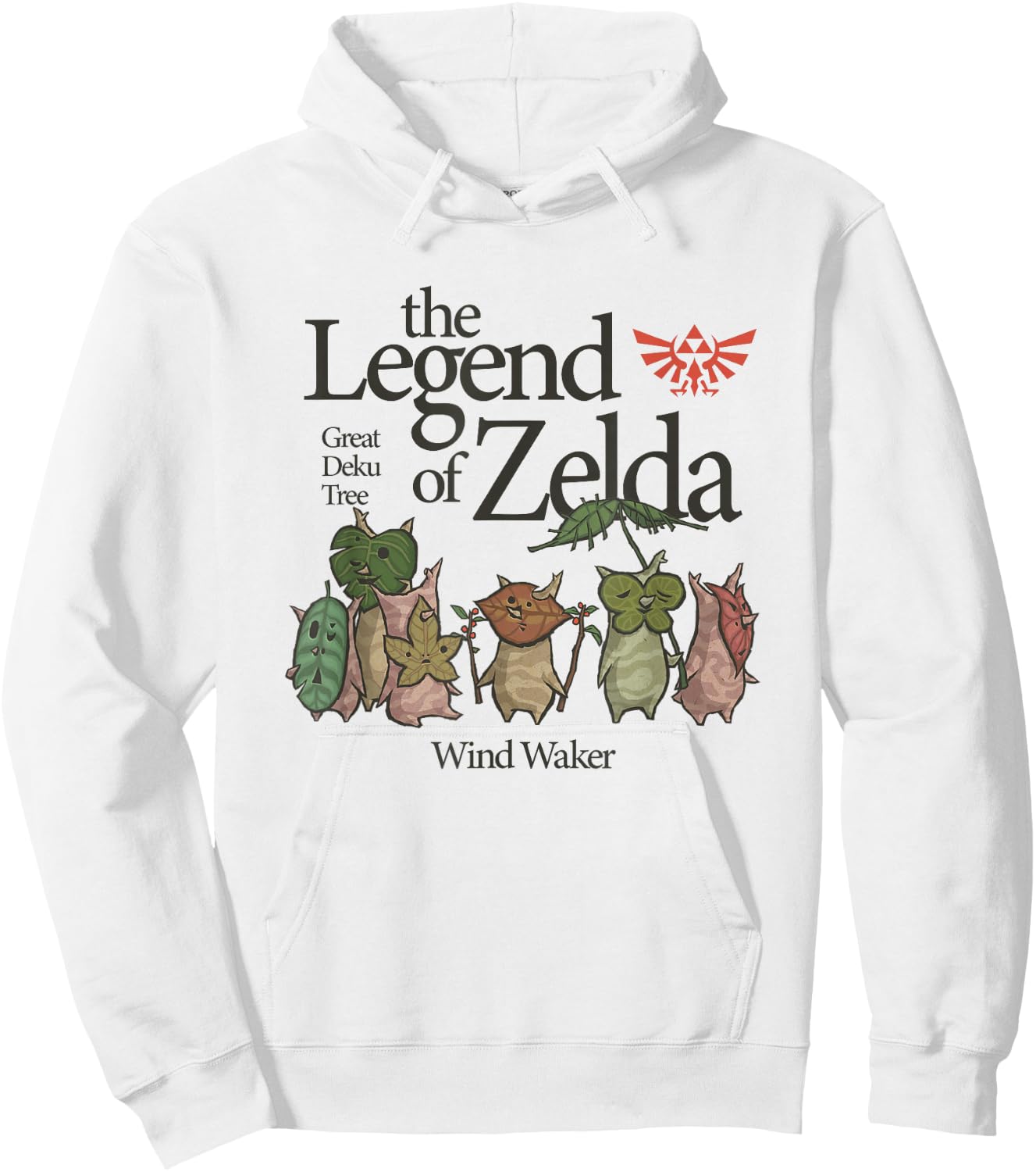 The Legend of Zelda Wind Waker Great Deku Tree Hoodie - Hoodie | White