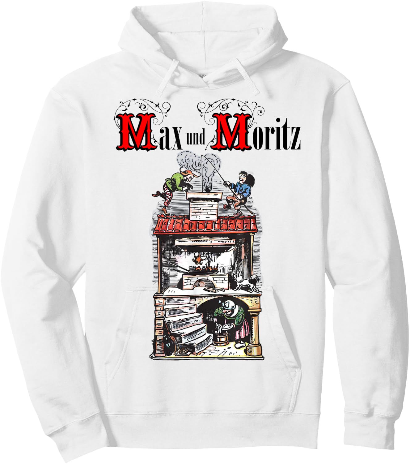 MAX und MORITZ Hoodie - Hoodie | White