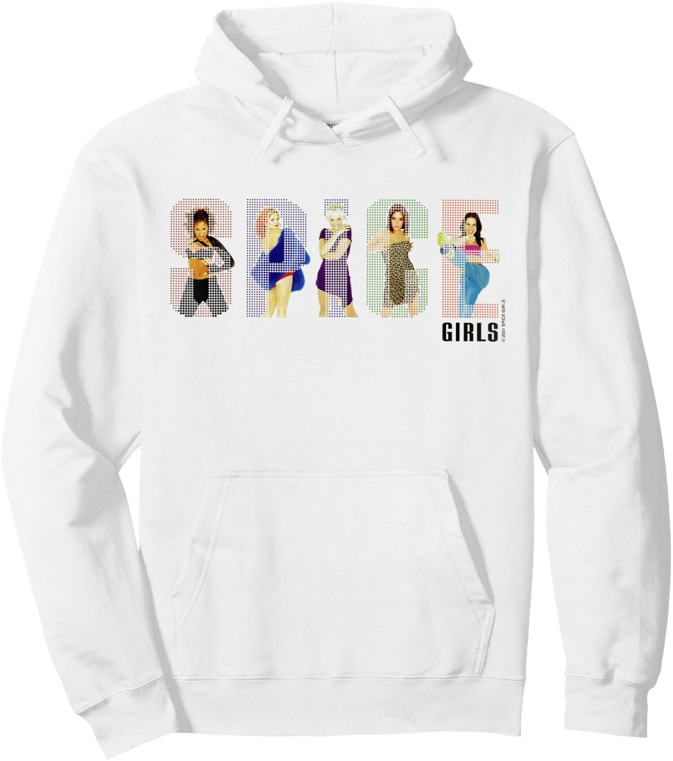 Official Spice Girls Album, white Hoodie - Hoodie | White
