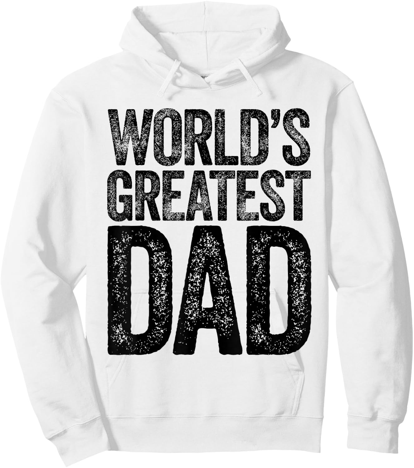 The World's Greatest Dad Hoodie - Hoodie | White
