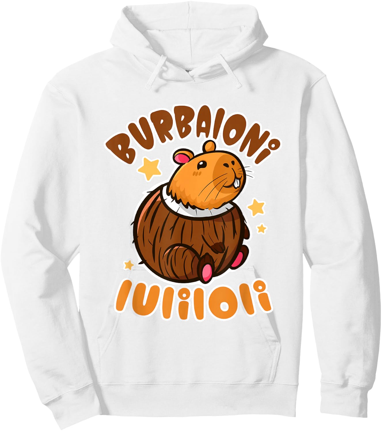Italian Brainrot Burbaloni Luliloli Lustige Jungs Hoodie - Hoodie | White