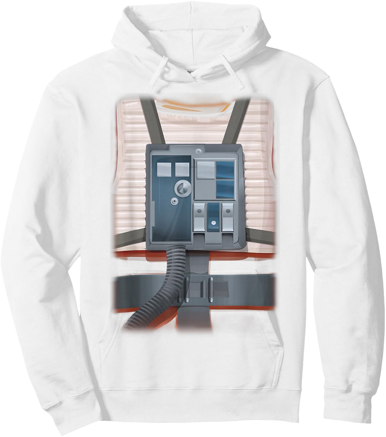 Star Wars Halloween Rebel Pilot Costume Hoodie - Hoodie | White