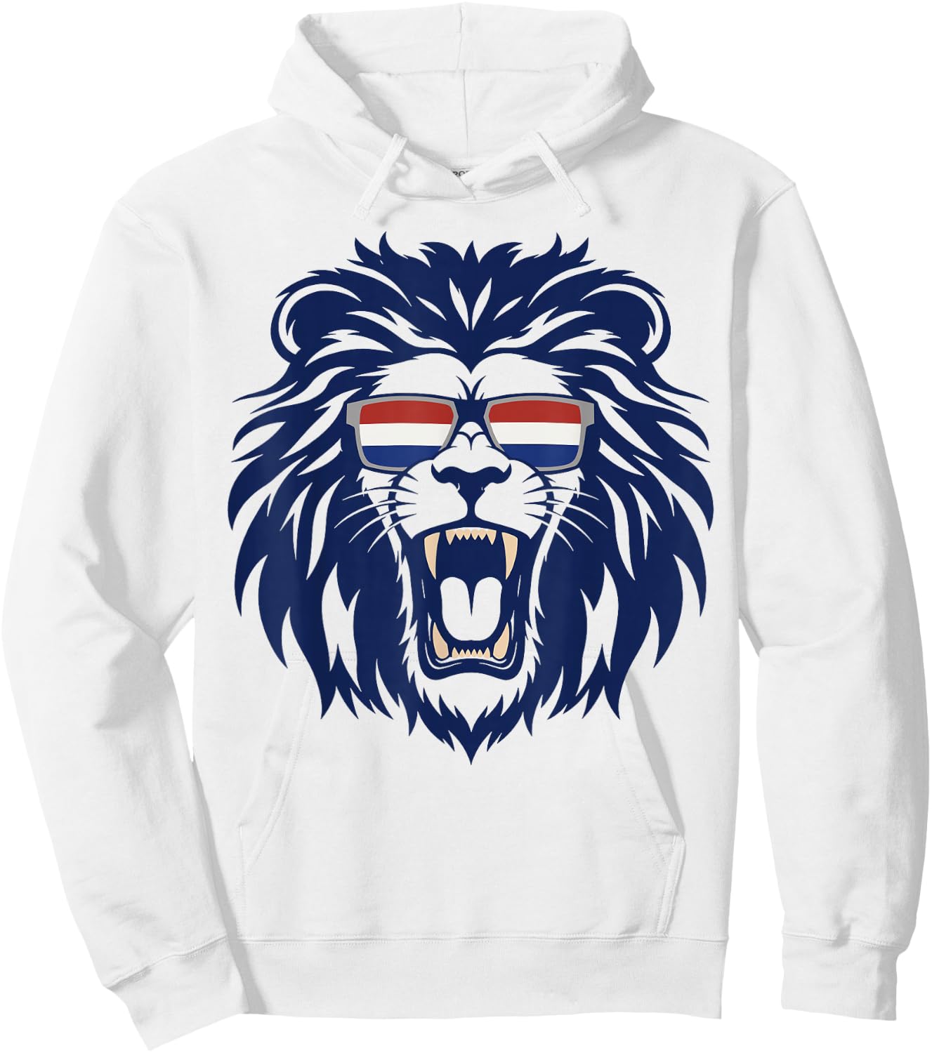 Nederland Netherlands Lion Dutch Holland Vintage Orange Hoodie - Hoodie | White