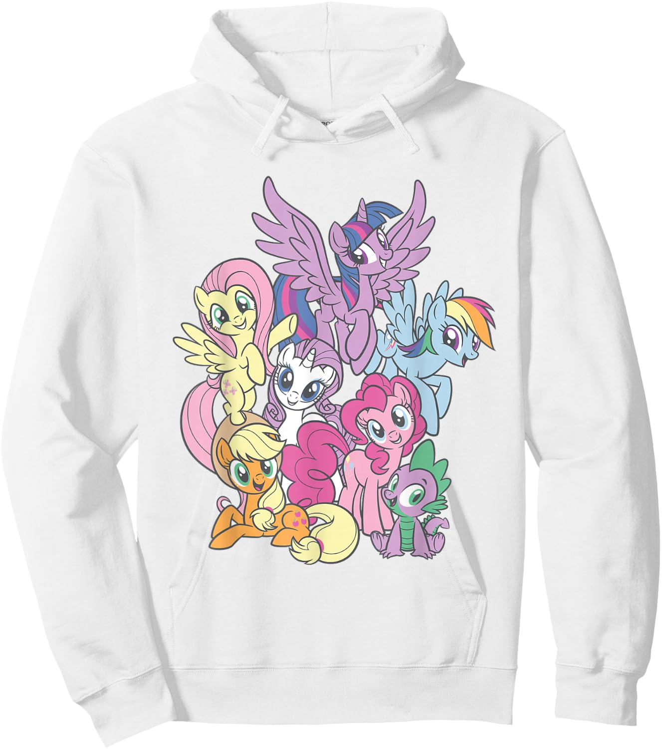 My Little Pony Spike and The Squad Hoodie - Hoodie | White