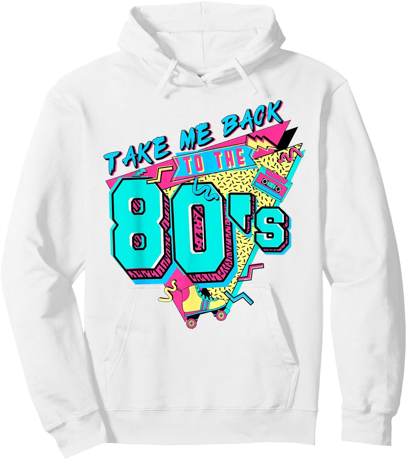 Bringen Sie mich zurück in die 80er Jahre Vintage 1980er Made In The 80ers Lover Hoodie - Hoodie | White