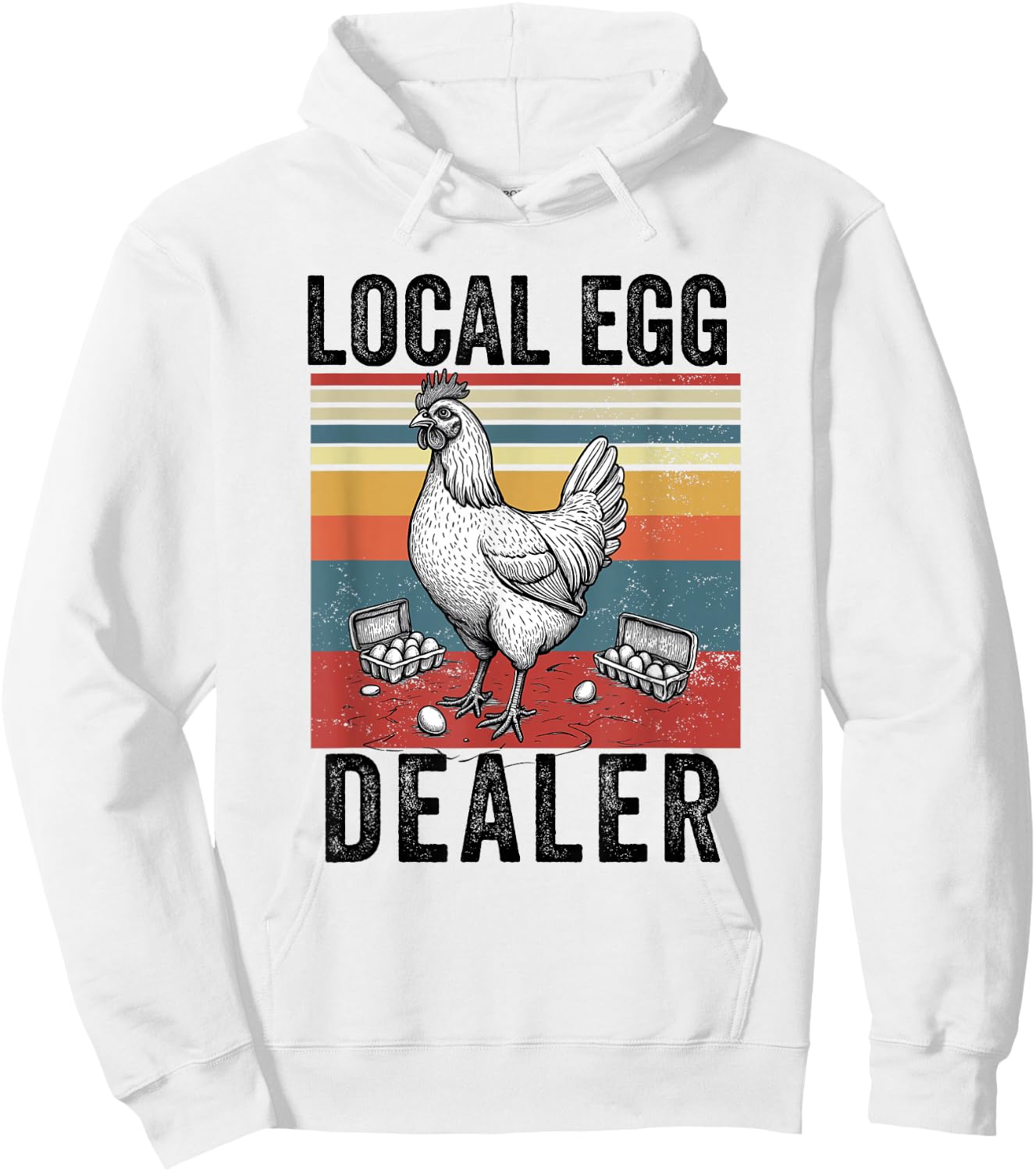 T-Shirt Hoodie - Hoodie | White