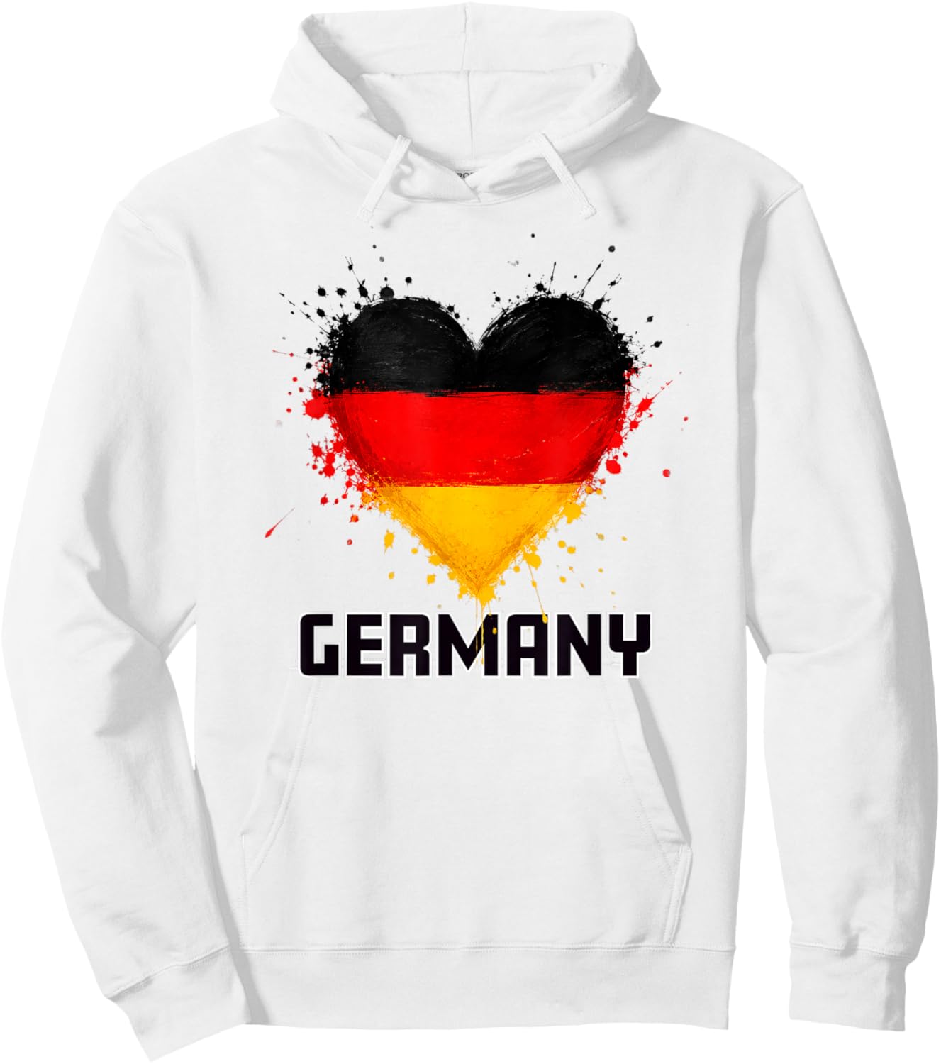 Fußball - Deutschland Fan Hoodie - Hoodie | White