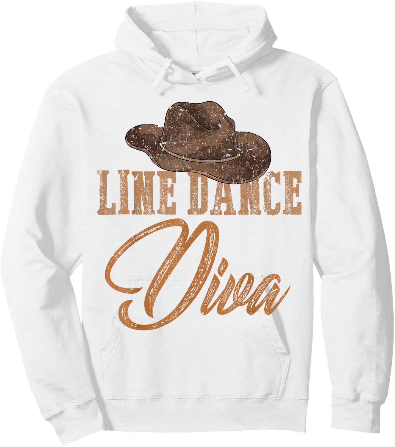 Country Western Line Dance Gifts Line Dance Diva Women Girls Line Dance Hoodie - Hoodie | White