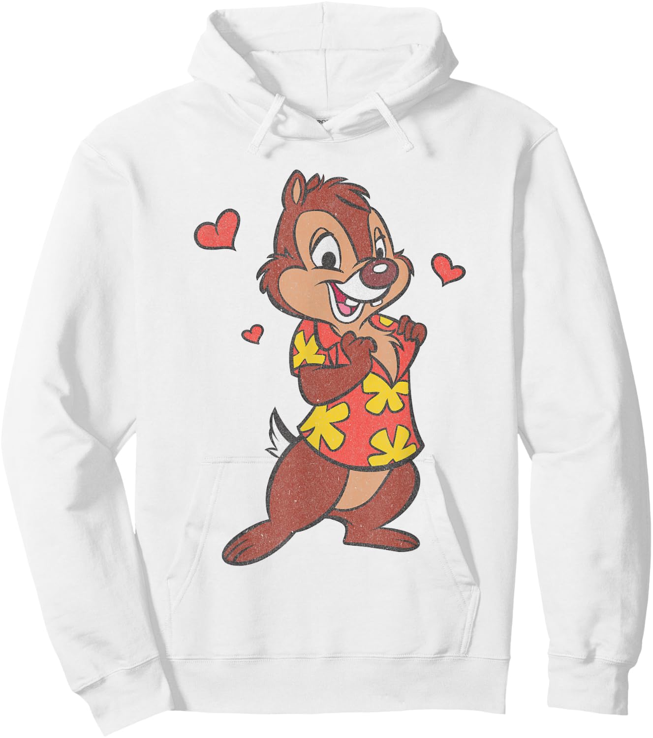 Disney Chip 'n' Dale Rescue Rangers Dale in Love Hoodie - Hoodie | White