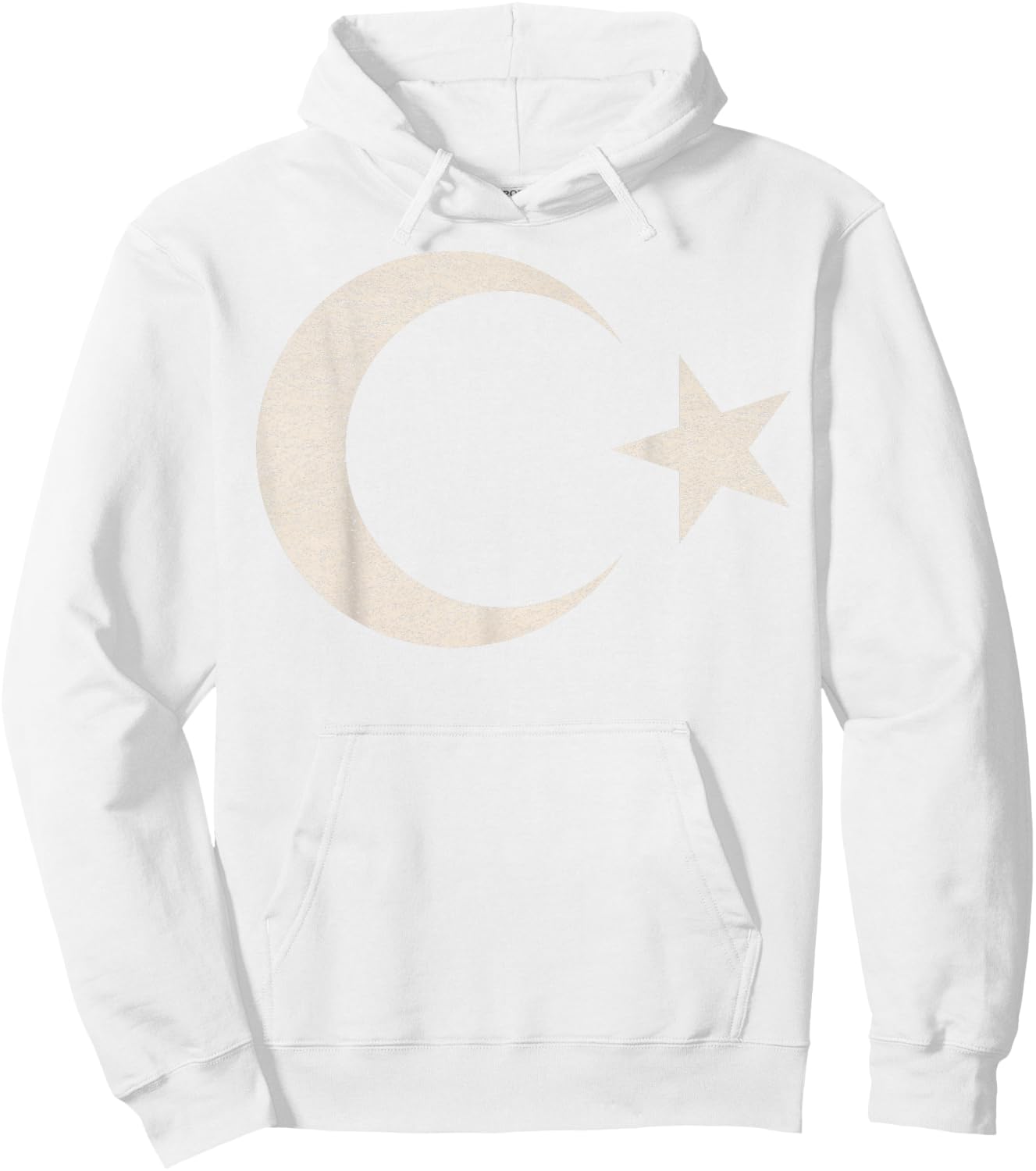 Vintage Turkish Flag Türkiye Türk Bayragi Turkey Hoodie - Hoodie | White