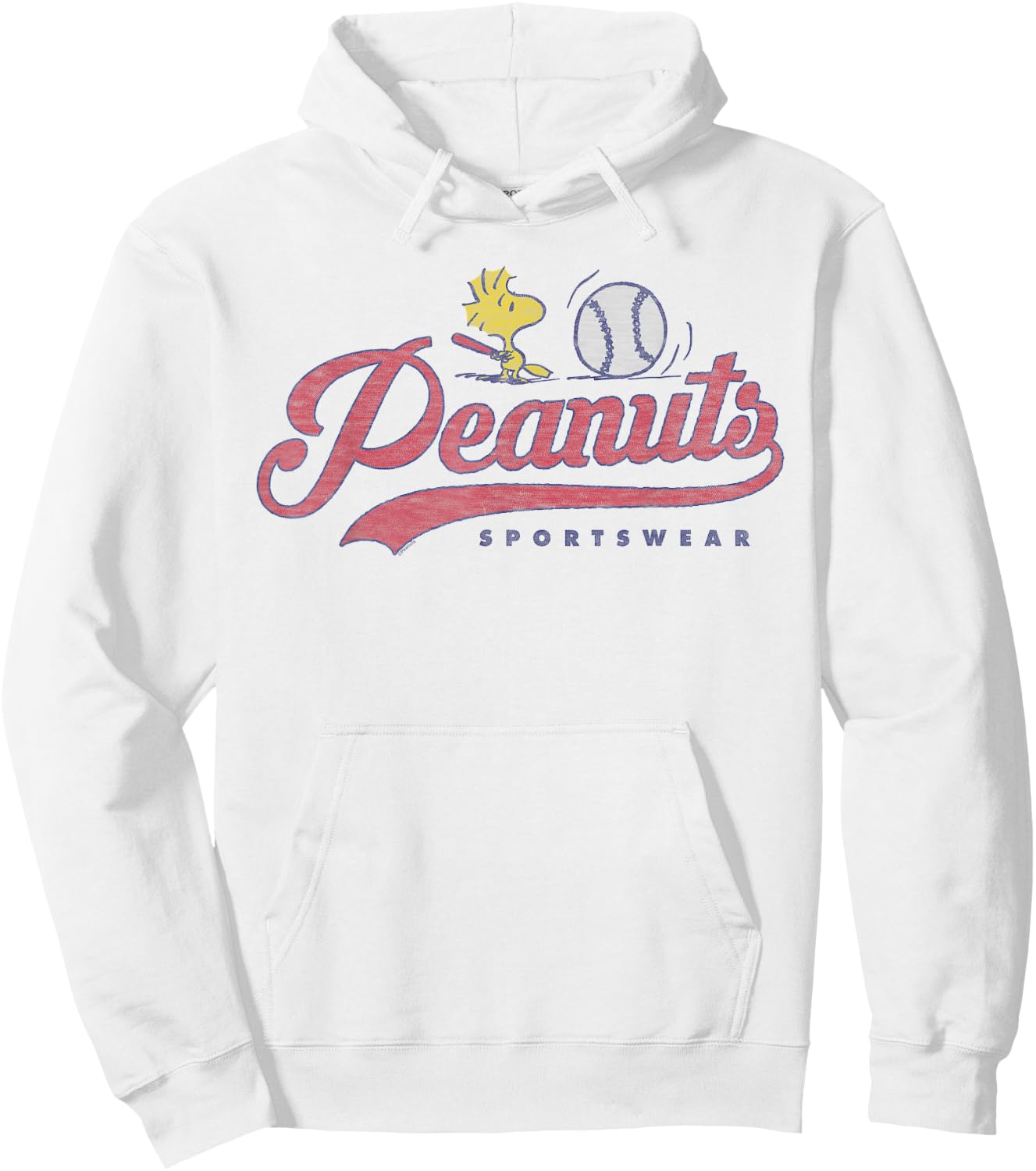 Peanuts Sportswear: Woodstock #50 Hoodie - Hoodie | White